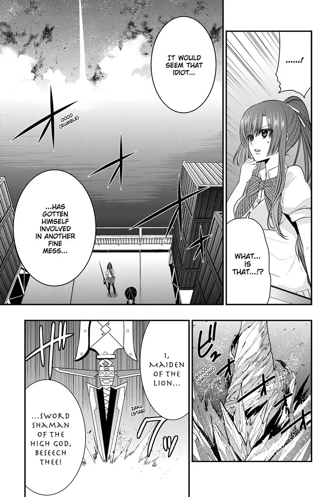 Strike the Blood Chapter 36 page 7 - Chapter 36: Blood Awakens