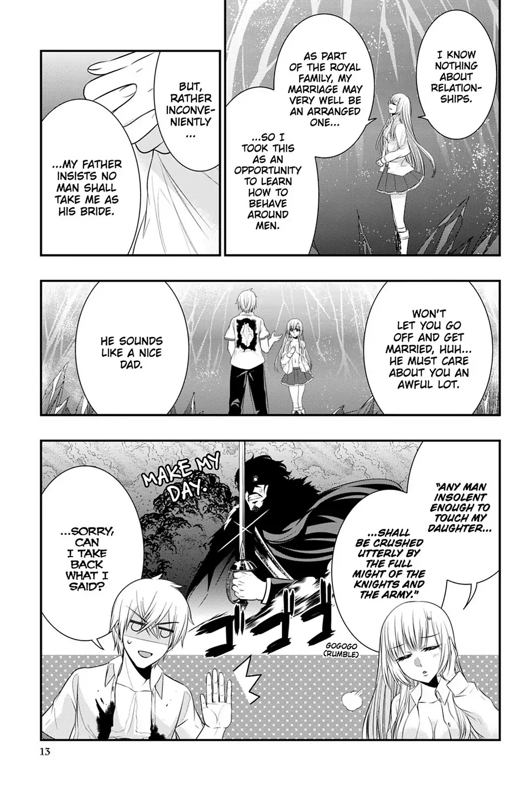 Strike the Blood Chapter 37 page 15 - Chapter 37: Pact with a Princess