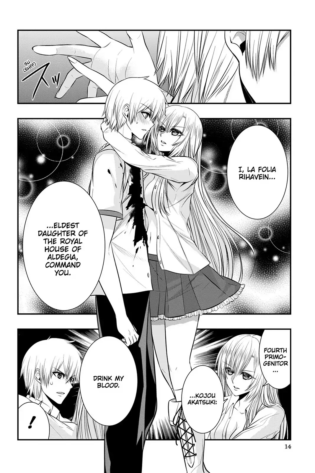 Strike the Blood Chapter 37 page 16 - Chapter 37: Pact with a Princess