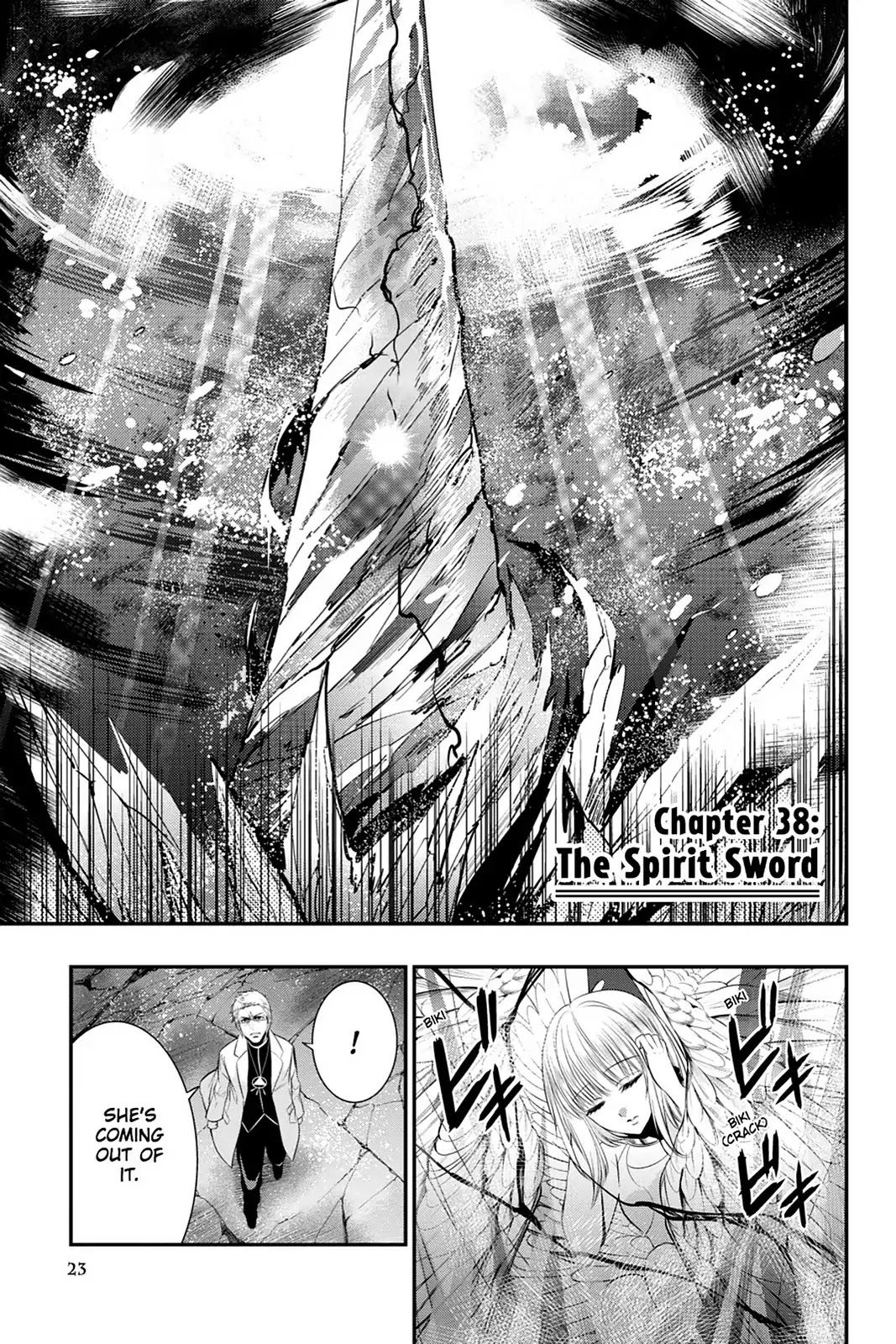 Strike the Blood Chapter 38 page 3 - Chapter 38: The Spirit Sword