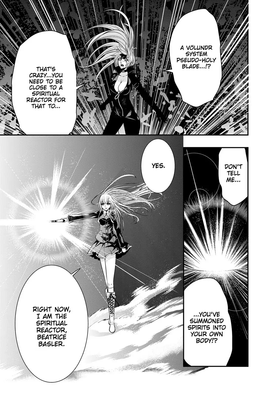 Strike the Blood Chapter 38 page 33 - Chapter 38: The Spirit Sword