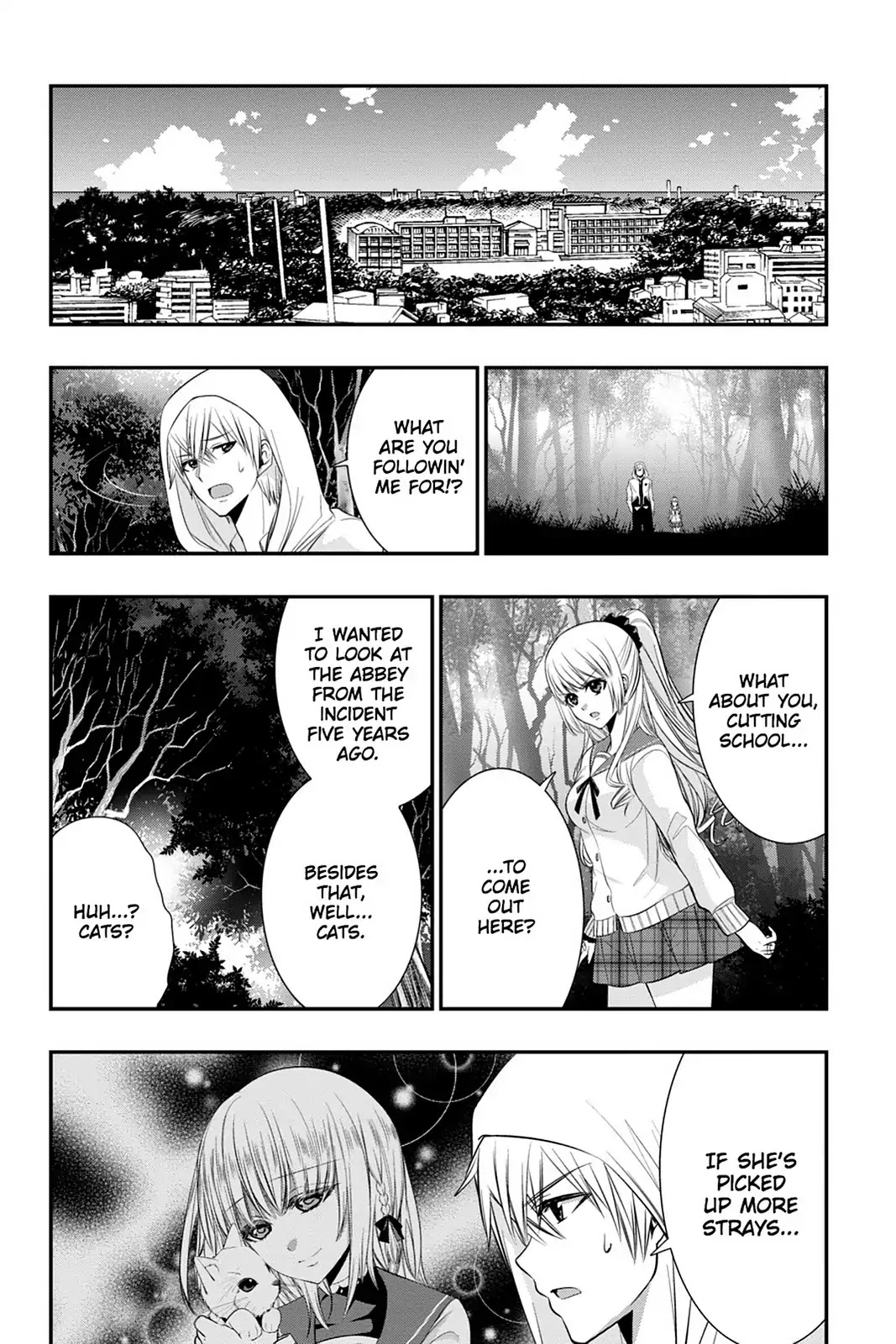 Strike the Blood Chapter 42 page 8 - Chapter 42: The Lion King Agency