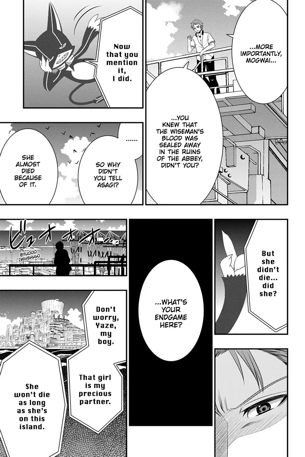 Strike the Blood Chapter 46 page 19 - Chapter 46: Wiseman, Awekened