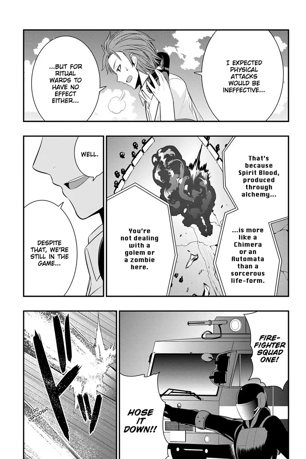 Strike the Blood Chapter 46 page 23 - Chapter 46: Wiseman, Awekened