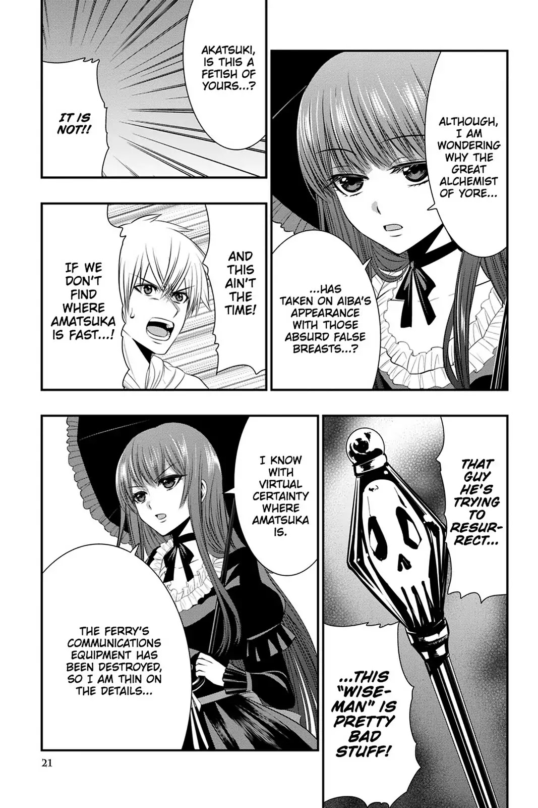Strike the Blood Chapter 48 page 23 - Chapter 48: Fuel Atop the Ocean