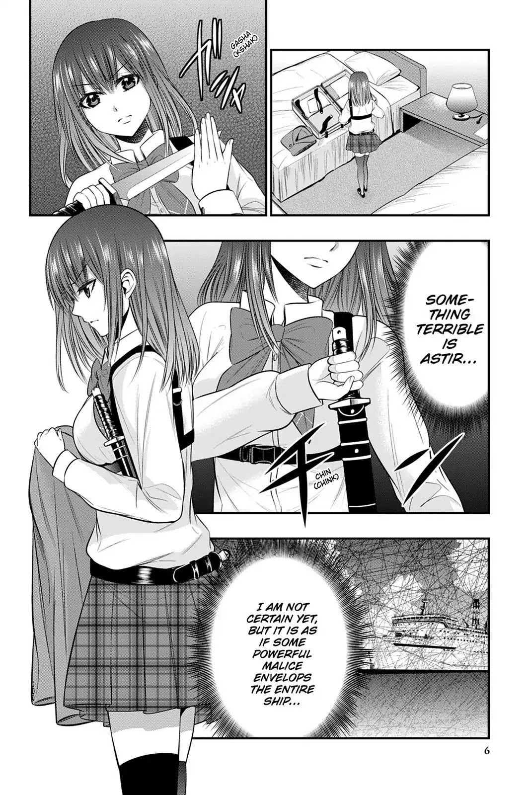 Strike the Blood Chapter 48 page 8 - Chapter 48: Fuel Atop the Ocean