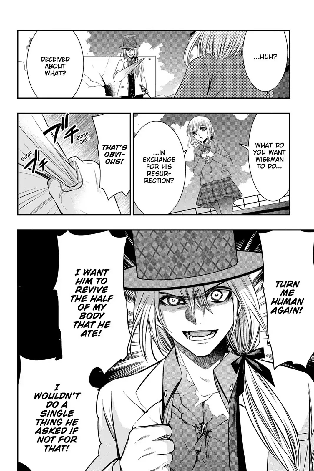 Strike the Blood Chapter 49 page 28 - Chapter 49: A Sad Person