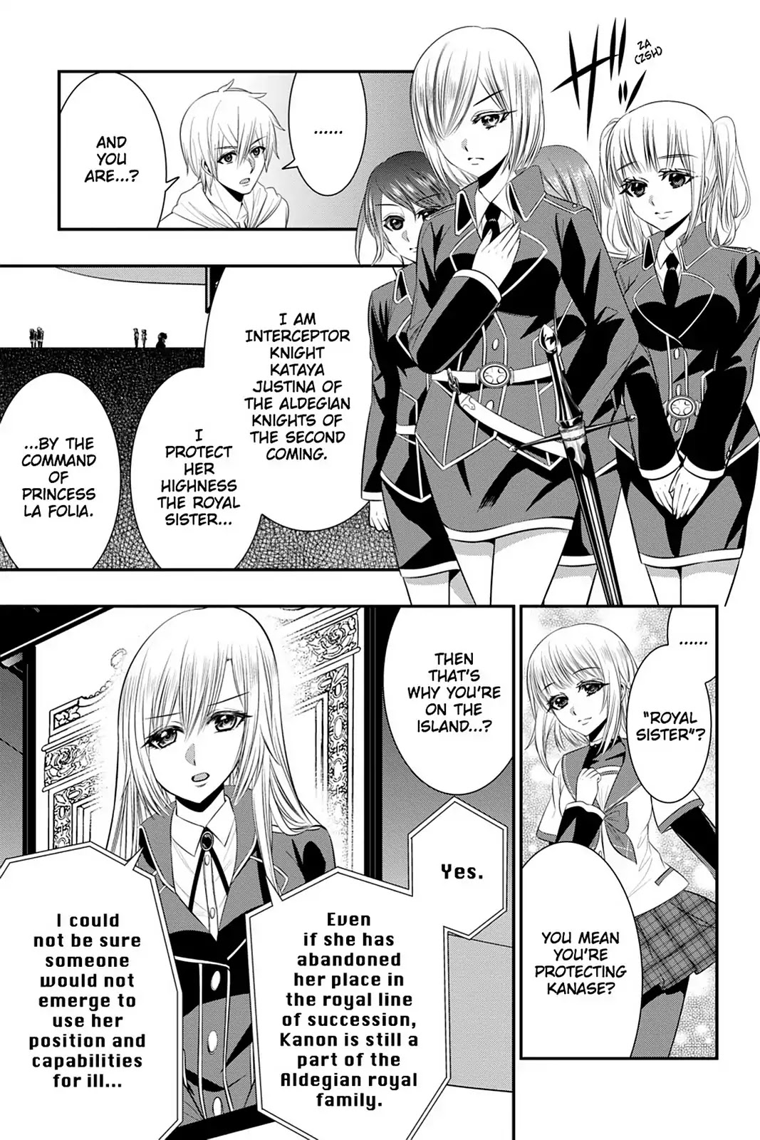 Strike the Blood Chapter 49 page 3 - Chapter 49: A Sad Person