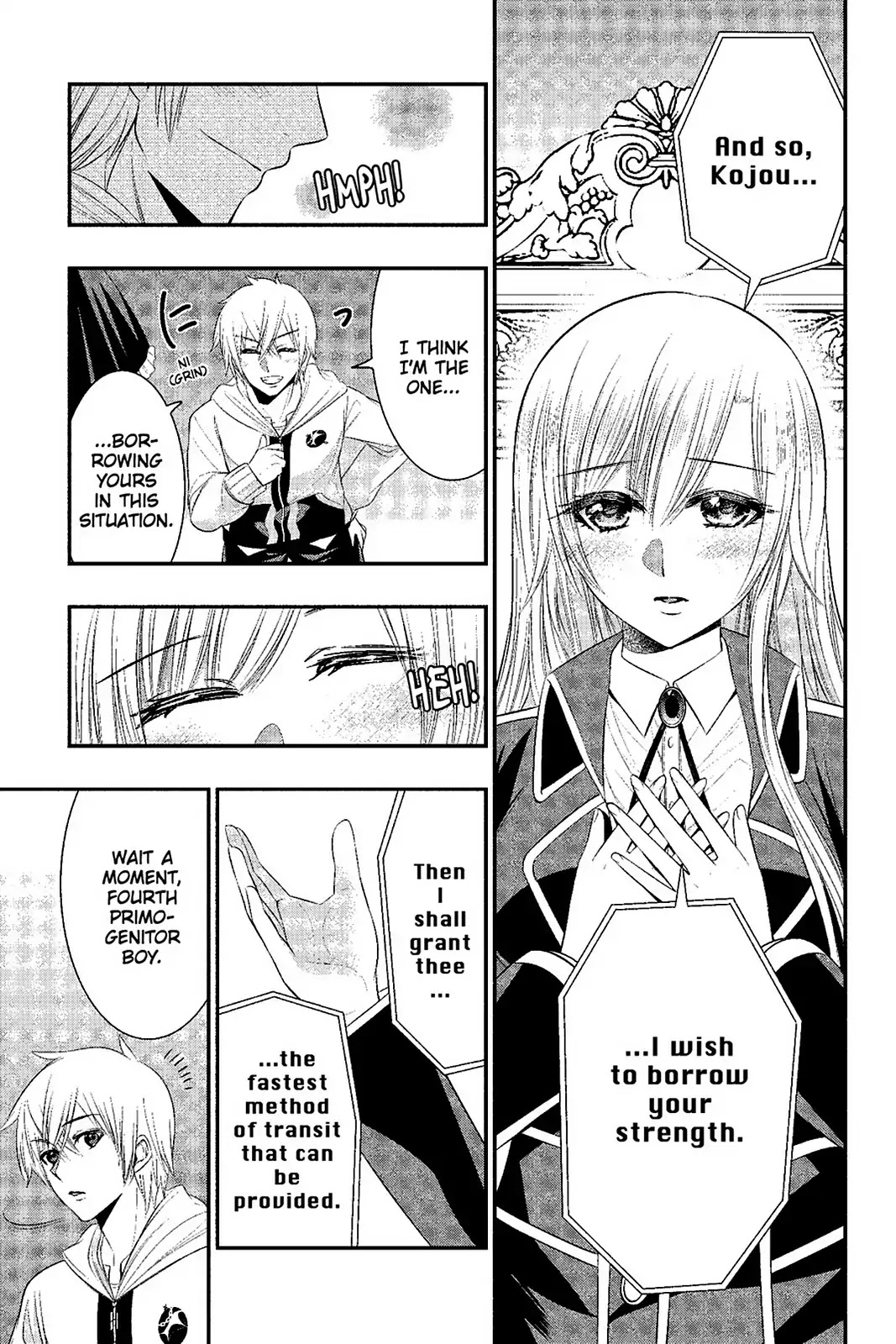 Strike the Blood Chapter 49 page 5 - Chapter 49: A Sad Person