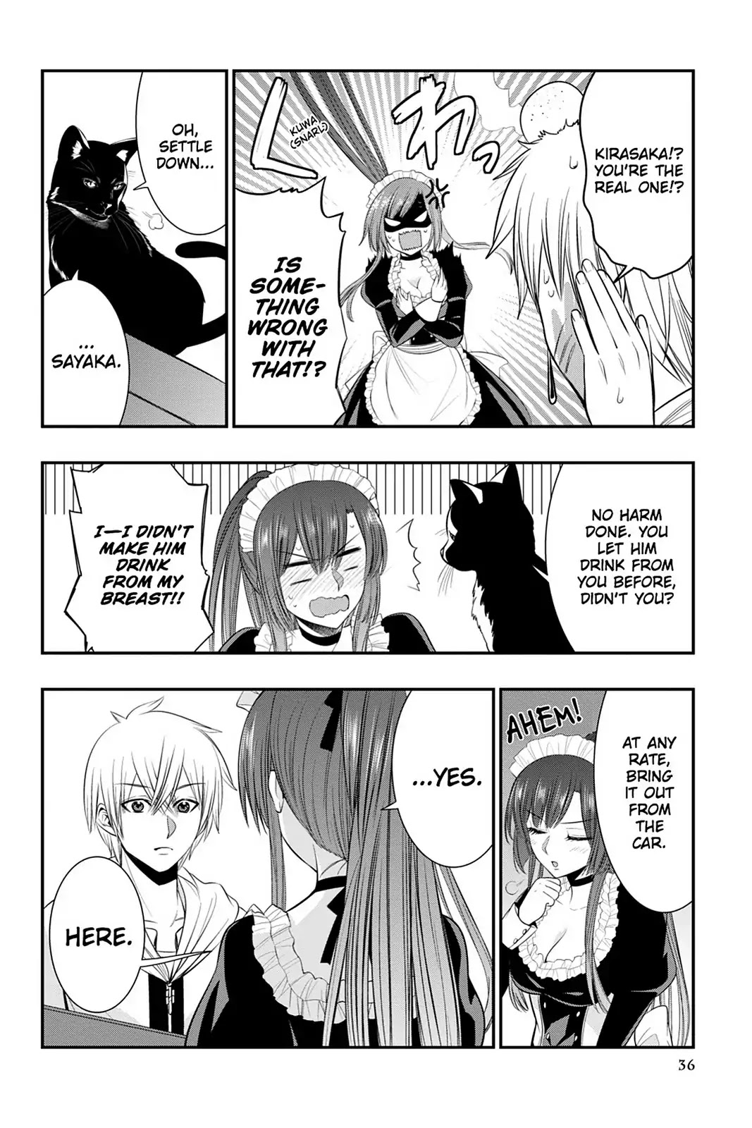 Strike the Blood Chapter 49 page 8 - Chapter 49: A Sad Person