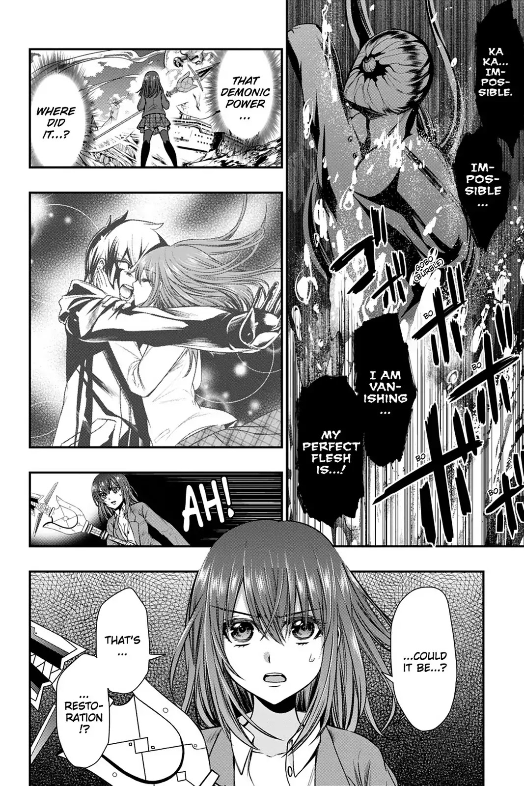 Strike the Blood Chapter 53 page 10 - Vol.10 Final Chapter: And That Boy's Name Is... [END]