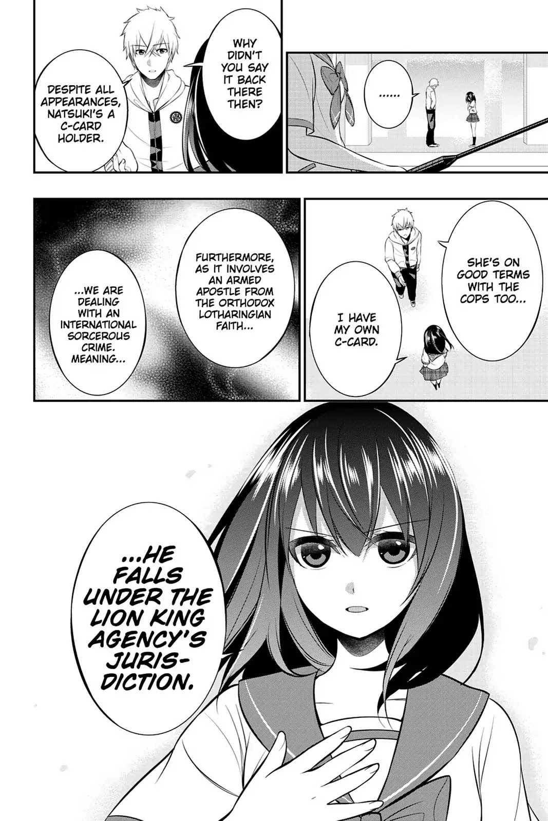 Strike the Blood Chapter 7 page 10 - Chapter 7: Infiltration
