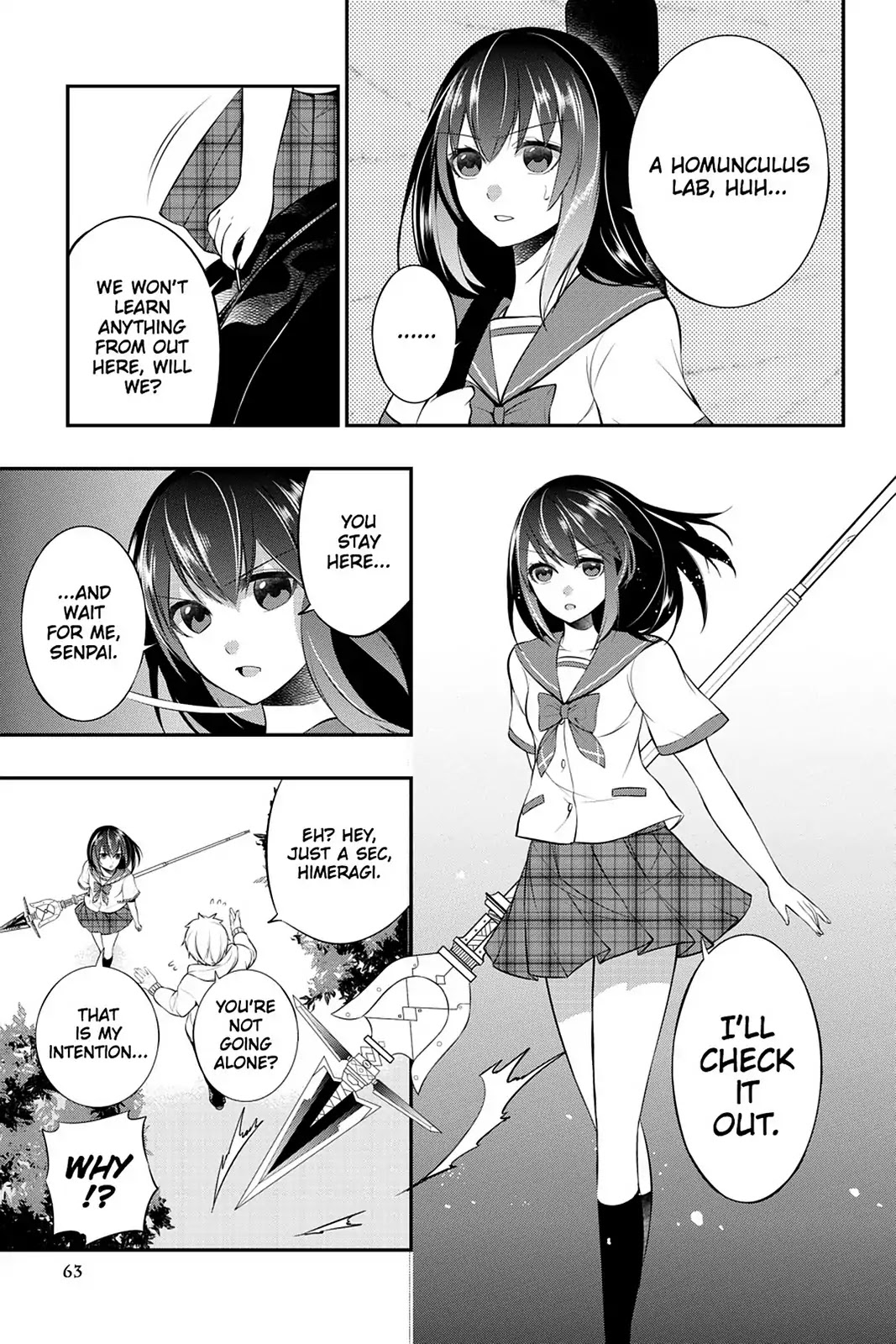 Strike the Blood Chapter 7 page 25 - Chapter 7: Infiltration
