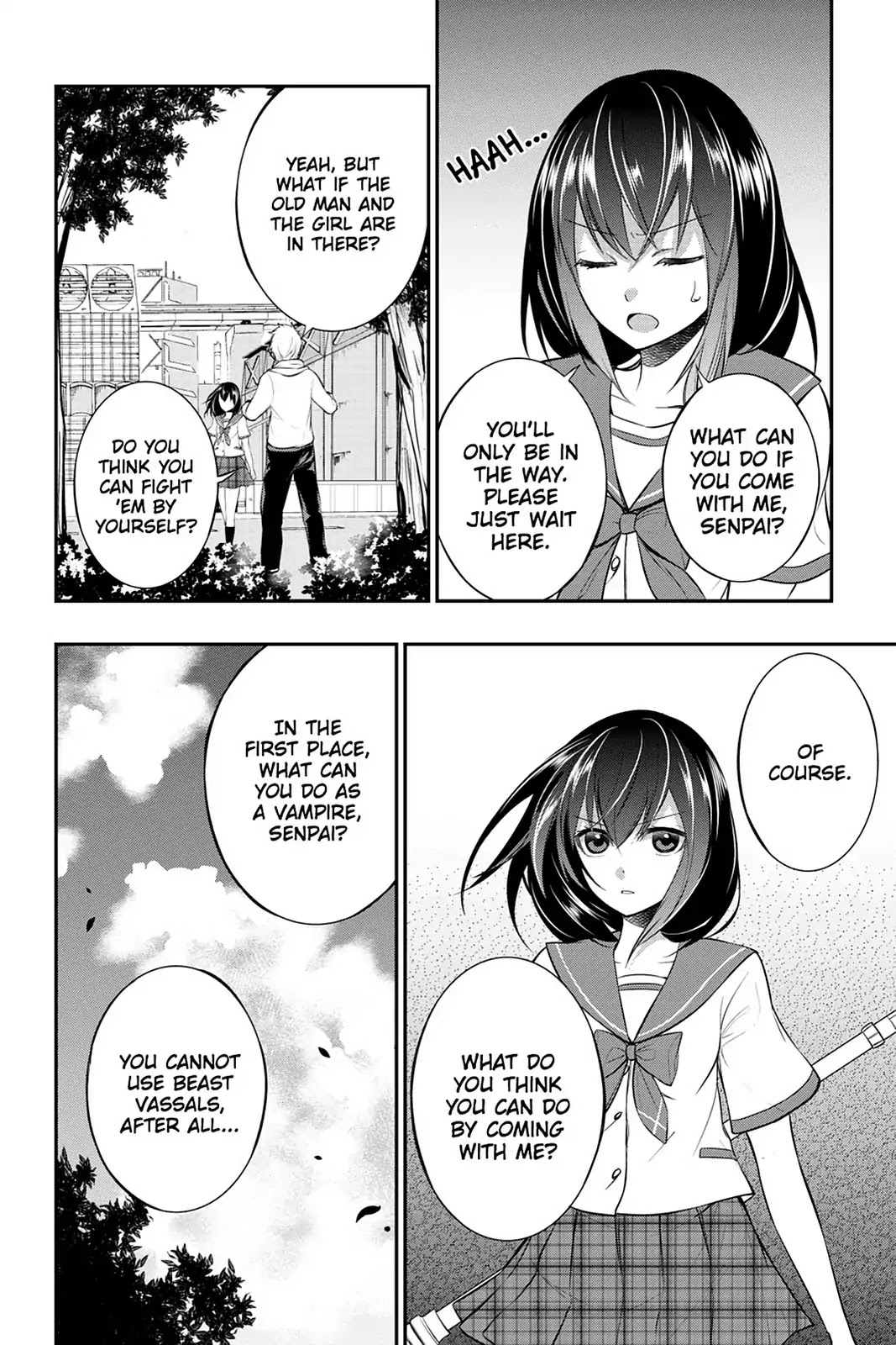 Strike the Blood Chapter 7 page 26 - Chapter 7: Infiltration