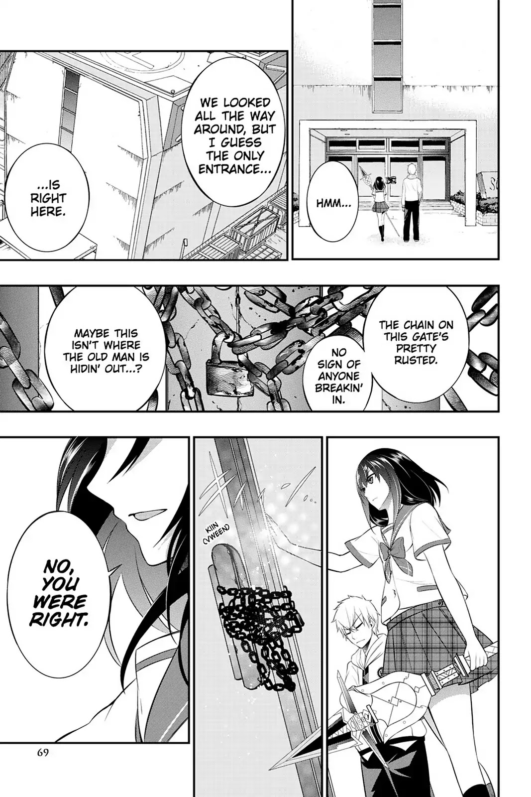 Strike the Blood Chapter 7 page 31 - Chapter 7: Infiltration