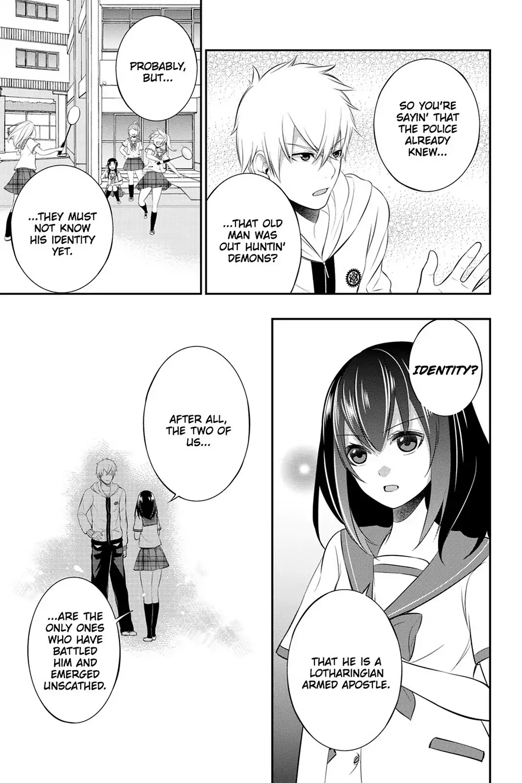 Strike the Blood Chapter 7 page 9 - Chapter 7: Infiltration