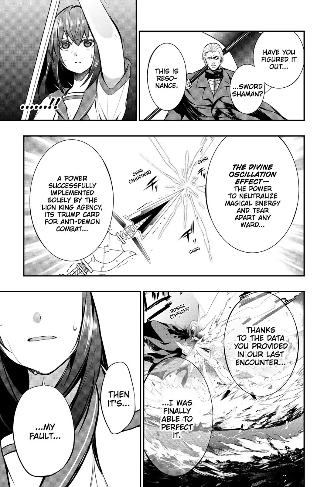 Strike the Blood Chapter 8 page 25 - Chapter 8: Lament of the Sword Shaman