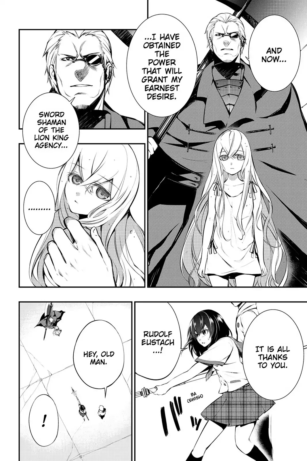 Strike the Blood Chapter 8 page 8 - Chapter 8: Lament of the Sword Shaman