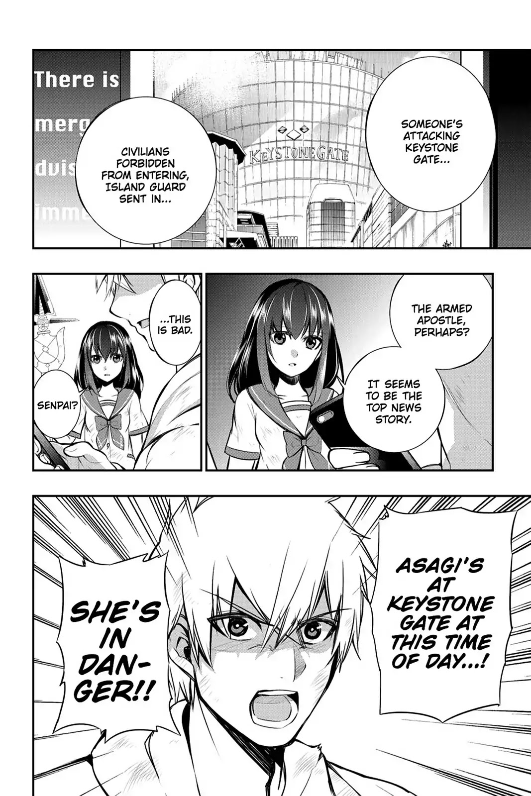 Strike the Blood Chapter 9 page 26 - Chapter 9: Key to Destruction