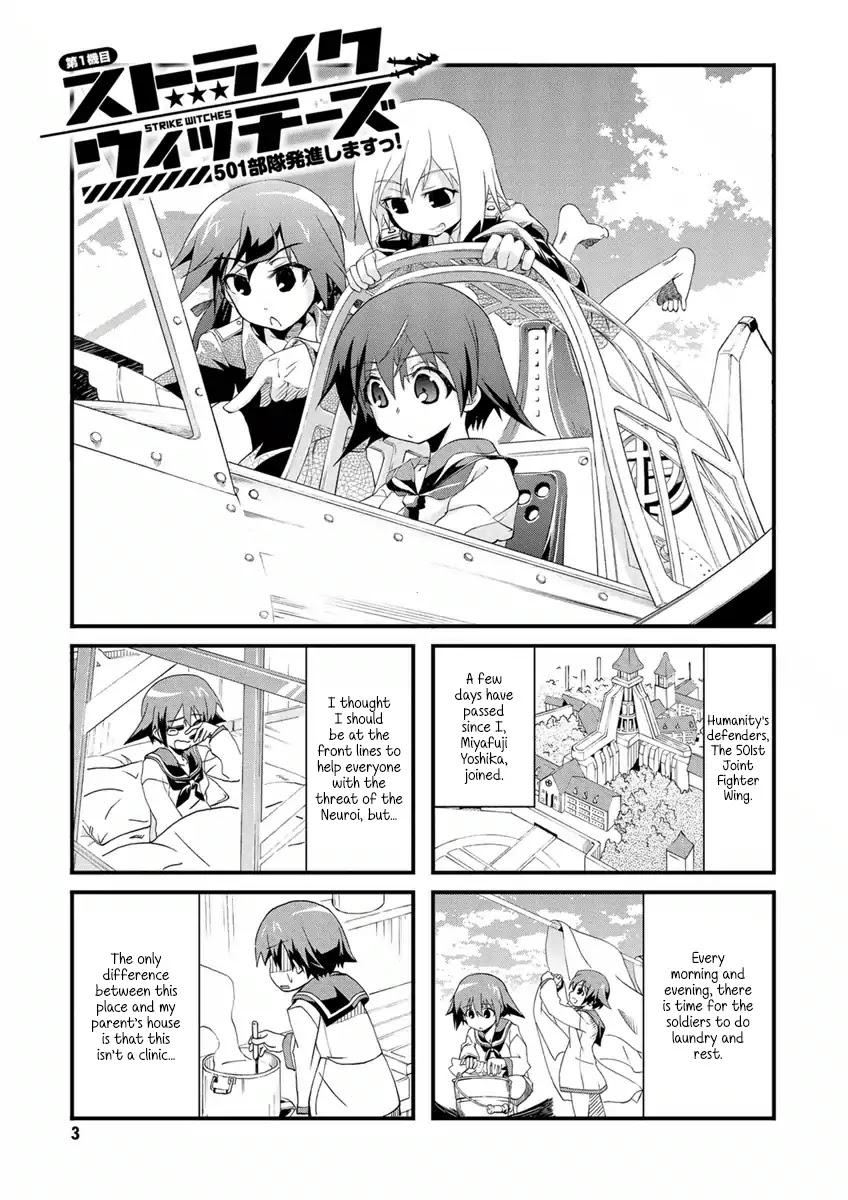 Strike Witches: 501st Joint Fighter Wing Take Off! Chapter 1 page 5 - Chapter 1: The 1st Fighter