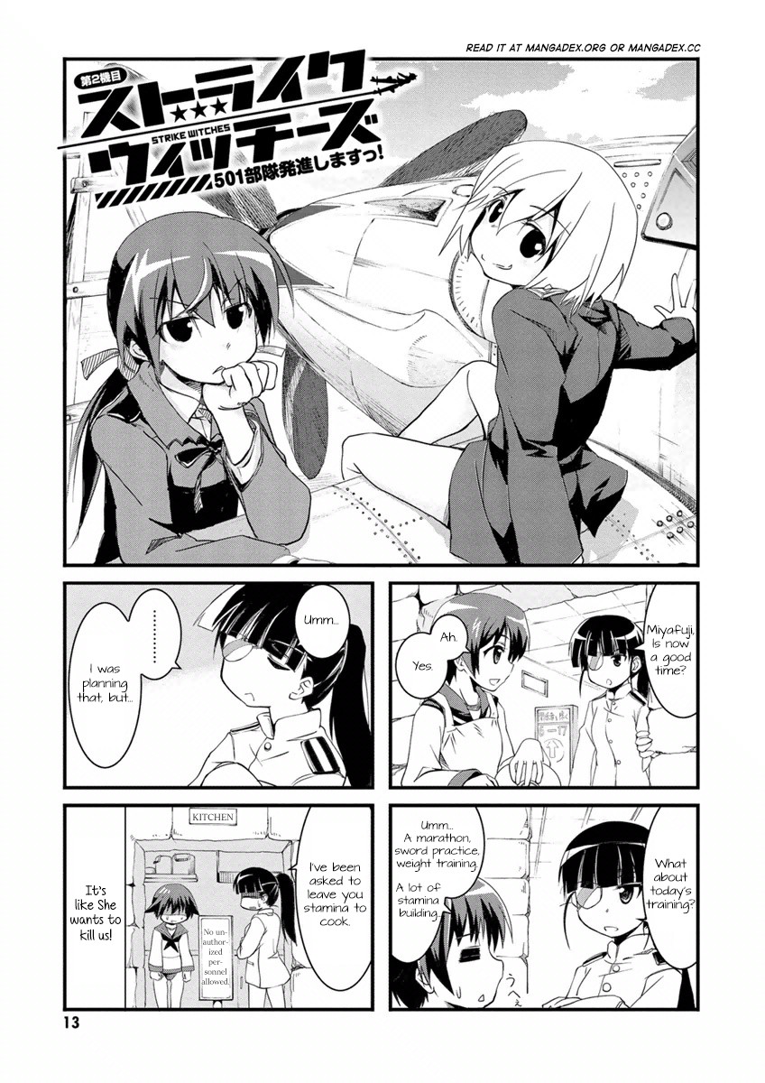 Strike Witches: 501st Joint Fighter Wing Take Off! Chapter 2 page 1 - Chapter 2: The 2nd Fighter