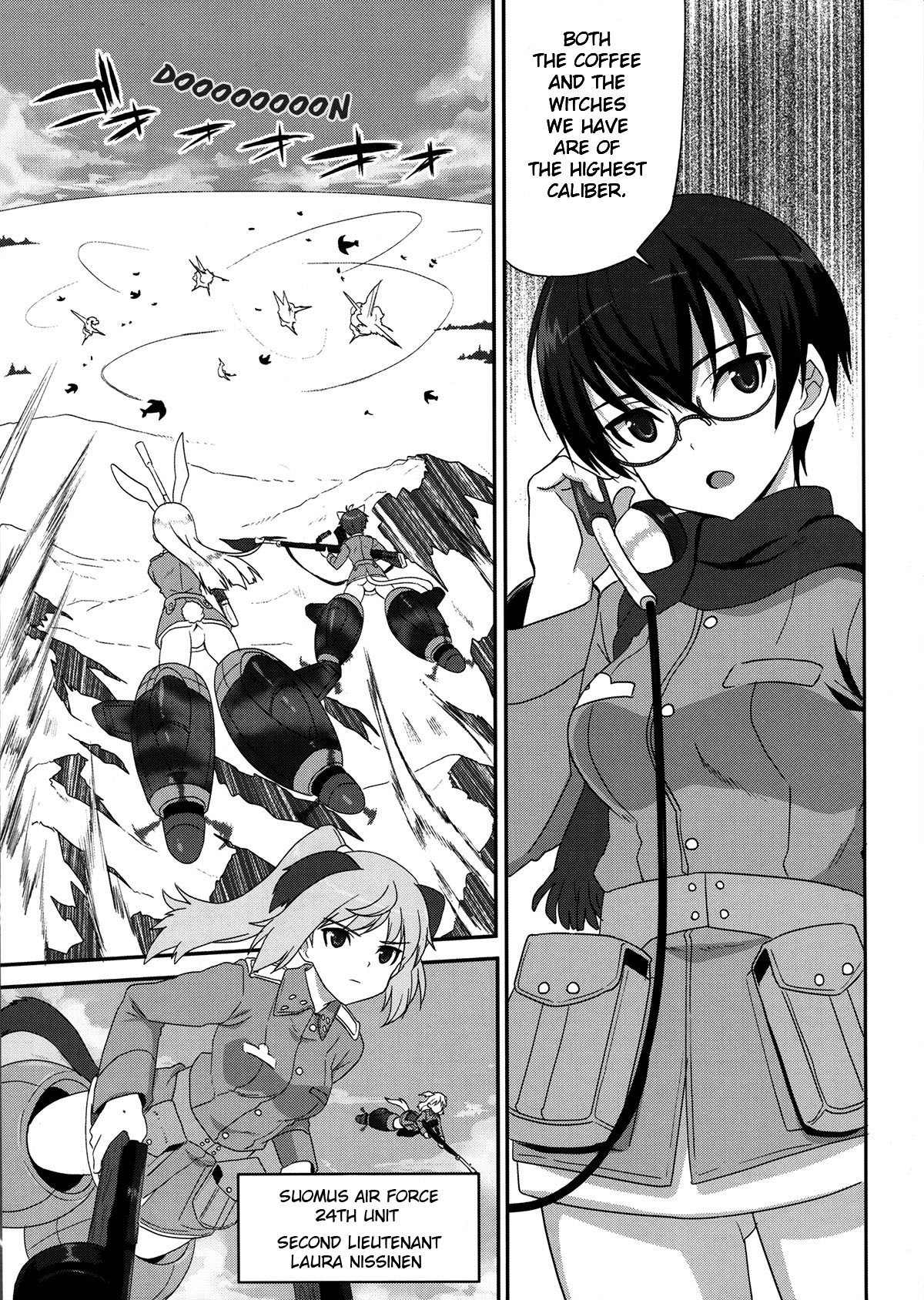Strike Witches - Aurora no Majo Chapter 1.1 page 3 - Vol.1 Chapter 1