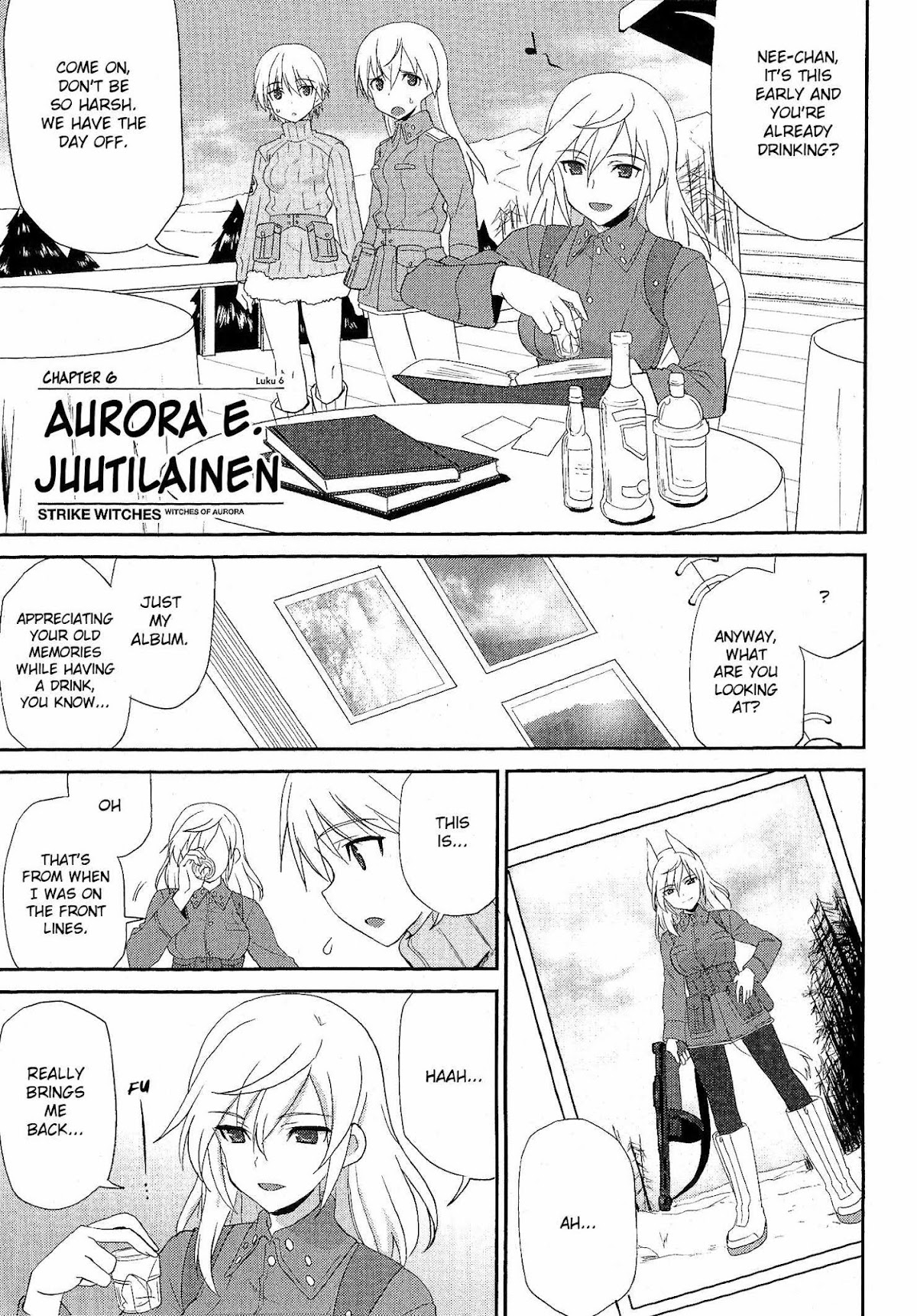 Strike Witches - Aurora no Majo Chapter 1.6 page 1 - Vol.1 Chapter 6