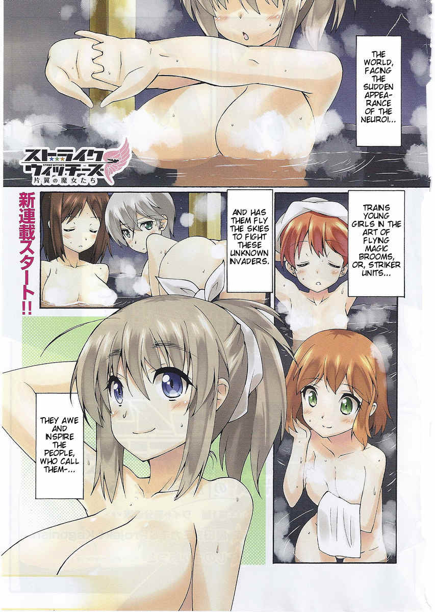 Strike Witches: Katayoku no Majotachi Chapter 1 page 1 - Chapter 1: The Isle of Wight Detachment