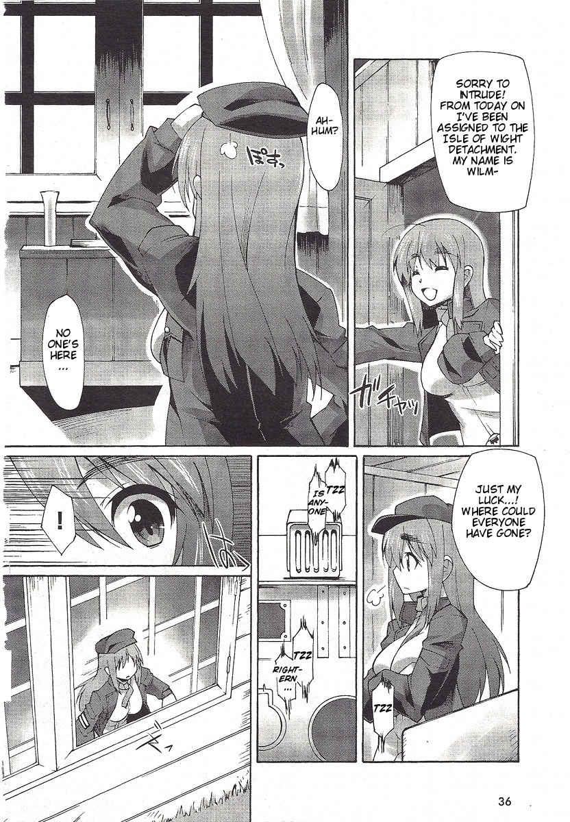 Strike Witches: Katayoku no Majotachi Chapter 1 page 5 - Chapter 1: The Isle of Wight Detachment