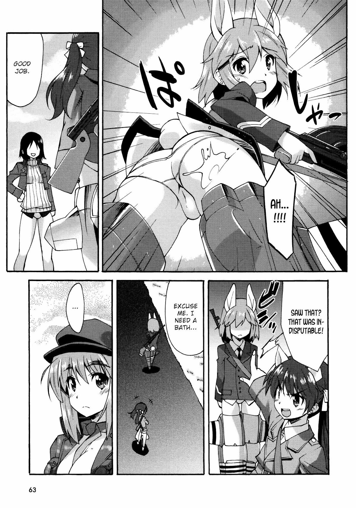 Strike Witches: Katayoku no Majotachi Chapter 10 page 11 - Chapter 10: Fruitful Labor