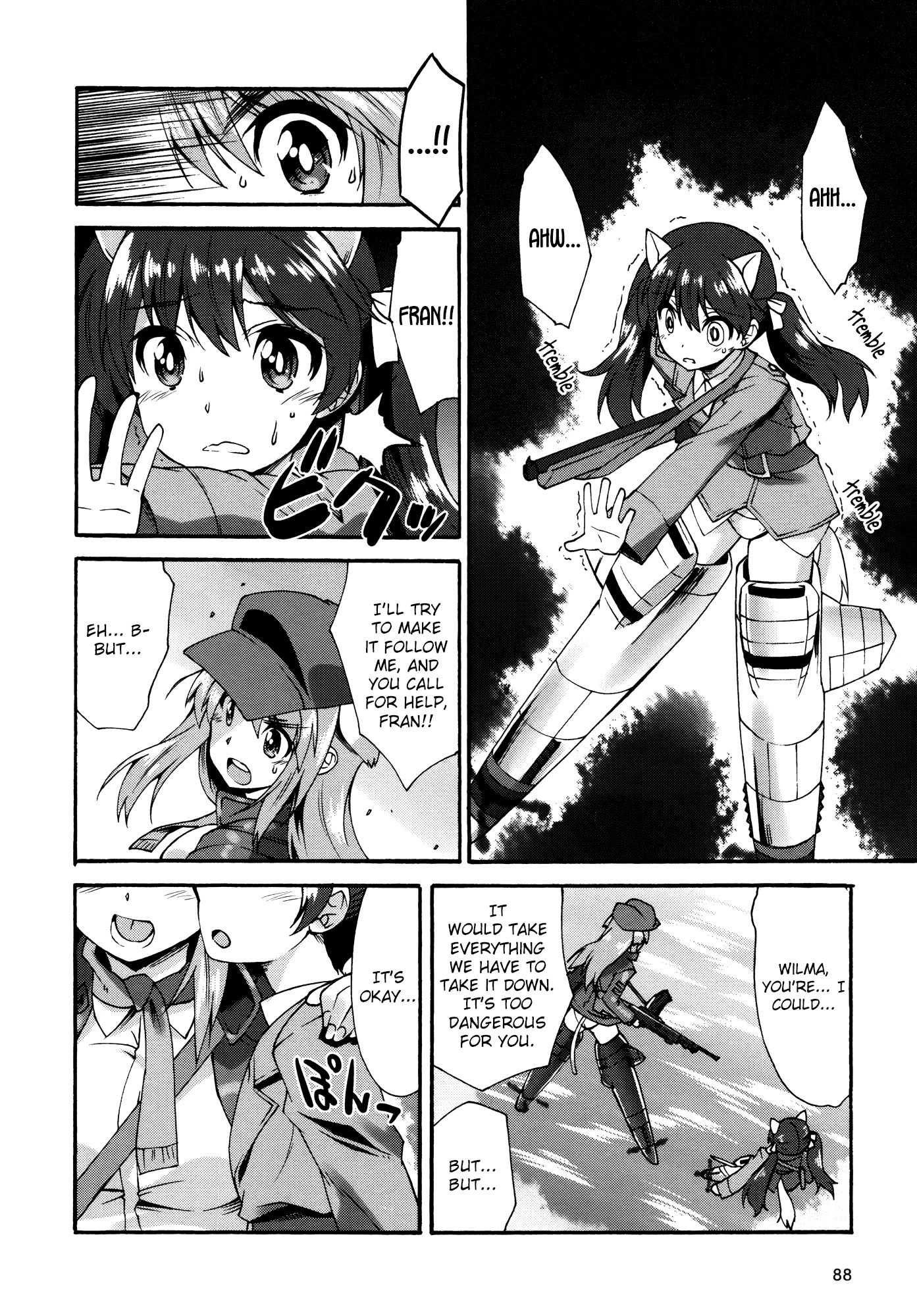 Strike Witches: Katayoku no Majotachi Chapter 11 page 12 - Chapter 11: Wish For You