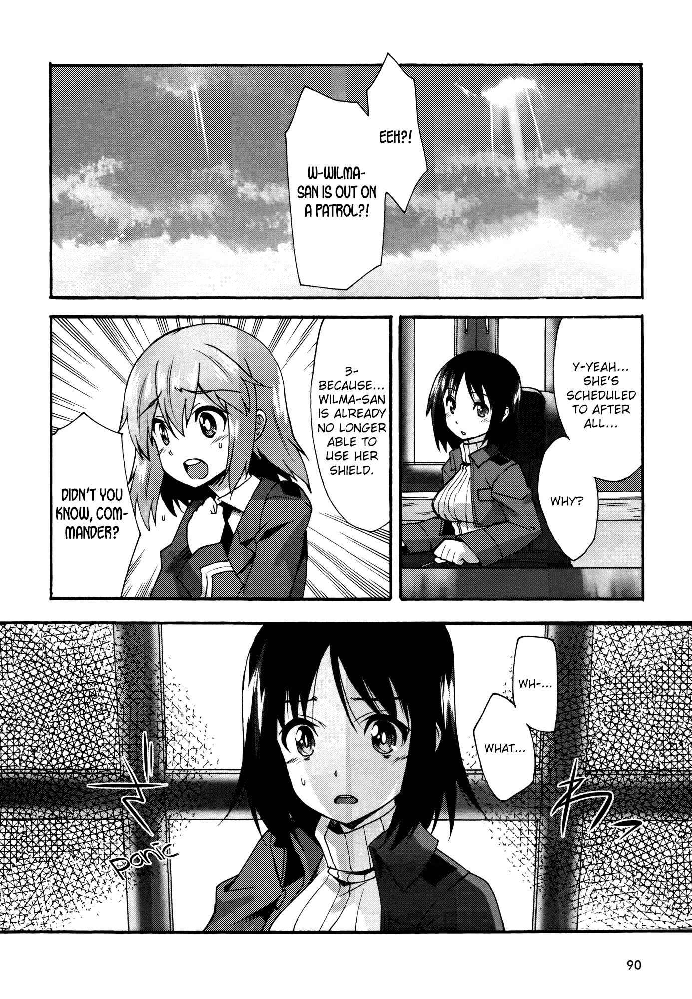 Strike Witches: Katayoku no Majotachi Chapter 11 page 14 - Chapter 11: Wish For You