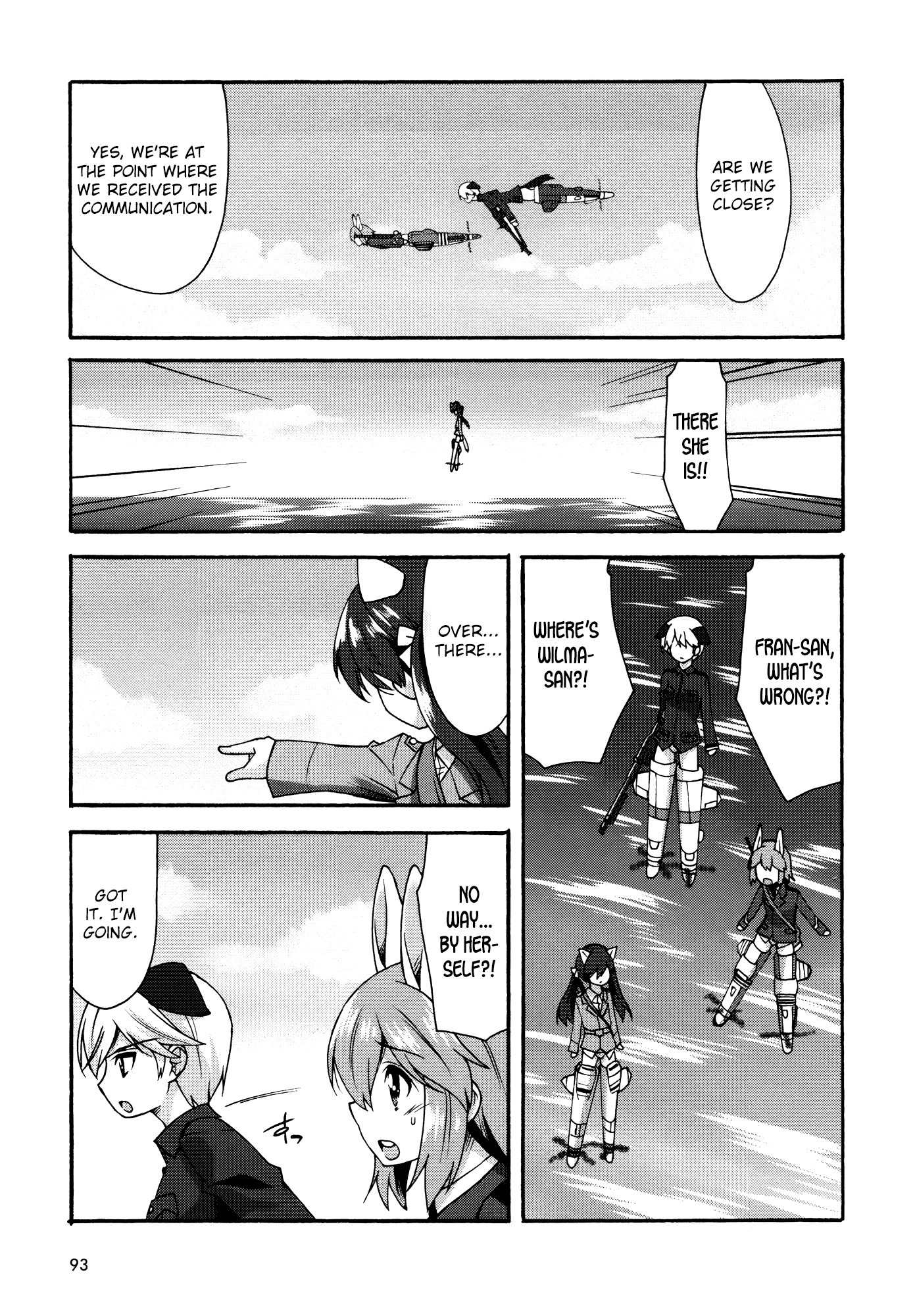 Strike Witches: Katayoku no Majotachi Chapter 11 page 17 - Chapter 11: Wish For You