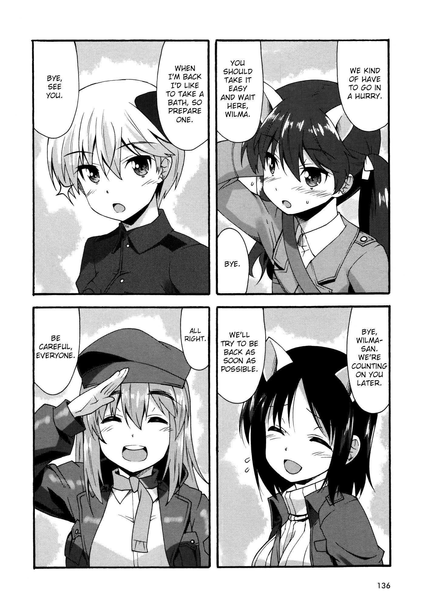 Strike Witches: Katayoku no Majotachi Chapter 13 page 10 - Chapter 13: Sorrowful Witch