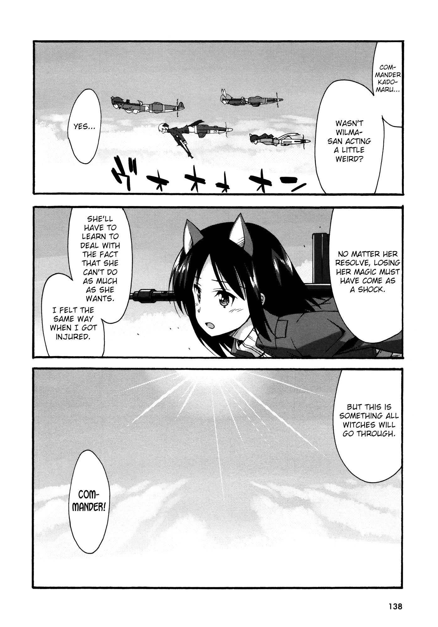Strike Witches: Katayoku no Majotachi Chapter 13 page 12 - Chapter 13: Sorrowful Witch