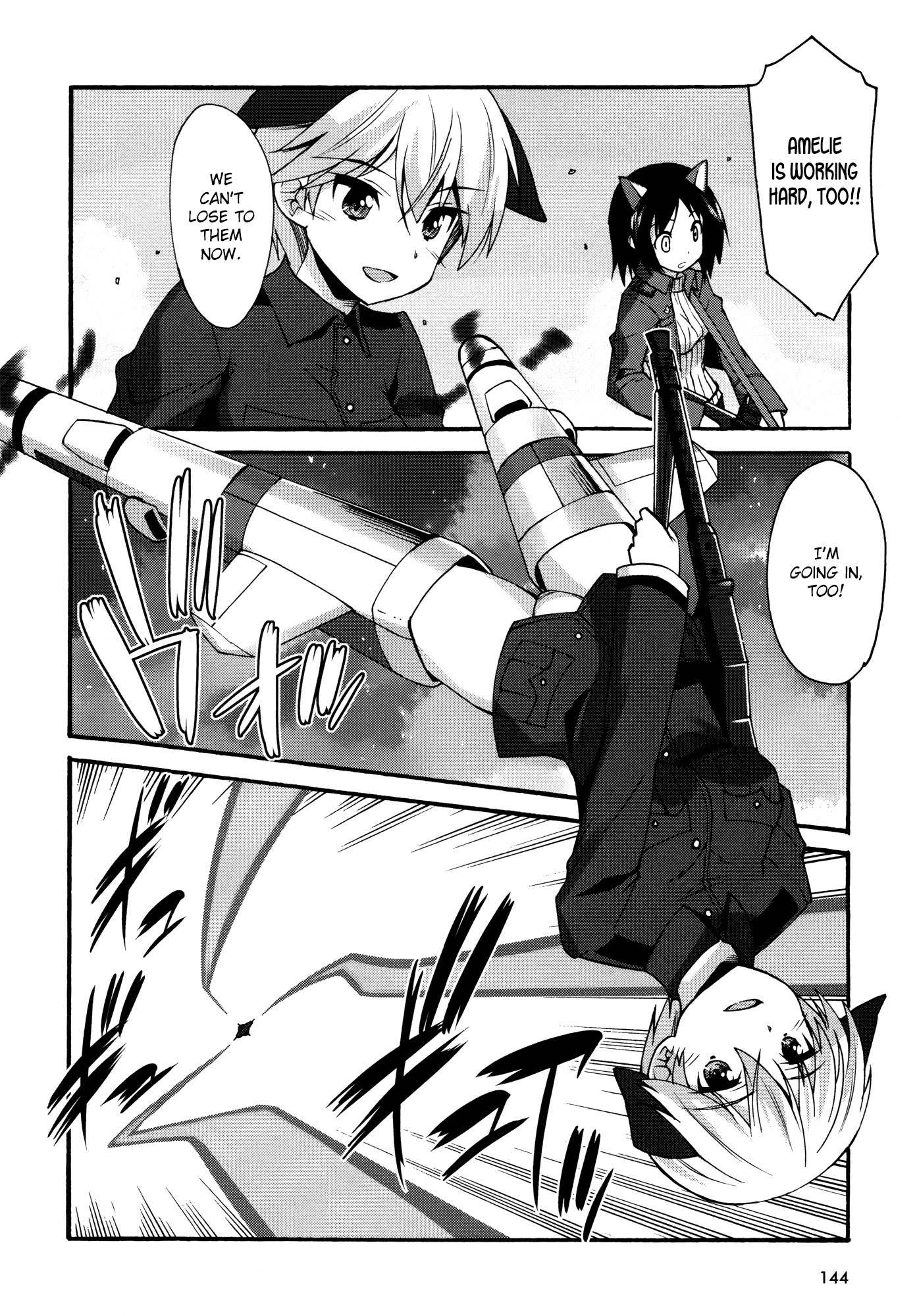 Strike Witches: Katayoku no Majotachi Chapter 13 page 18 - Chapter 13: Sorrowful Witch