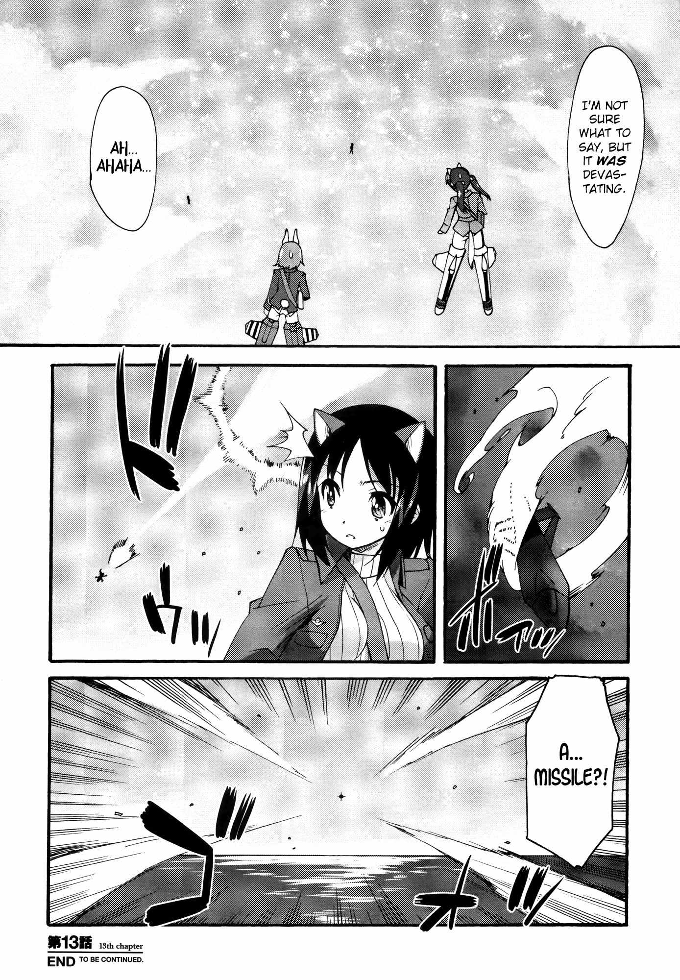 Strike Witches: Katayoku no Majotachi Chapter 13 page 23 - Chapter 13: Sorrowful Witch