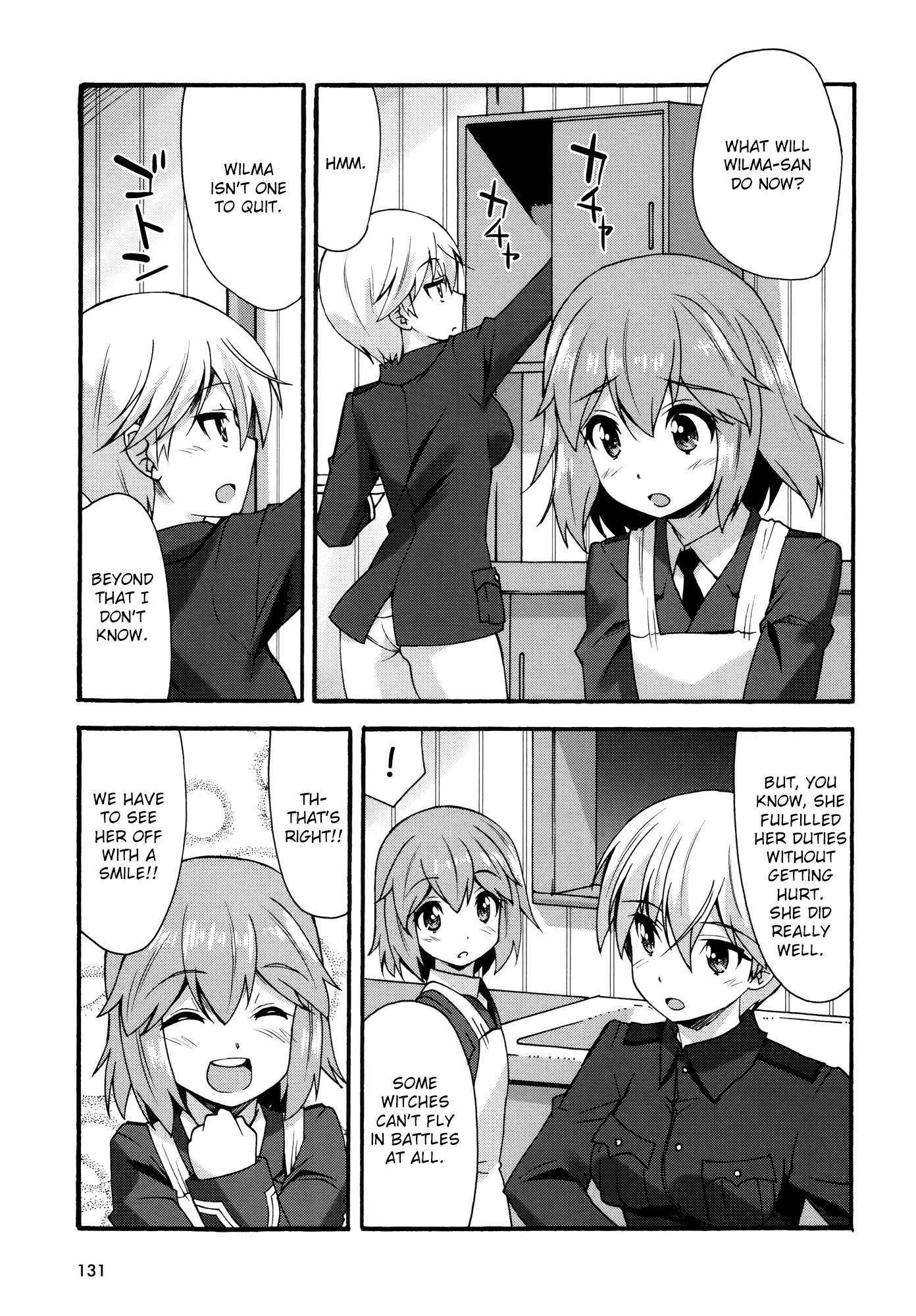 Strike Witches: Katayoku no Majotachi Chapter 13 page 5 - Chapter 13: Sorrowful Witch