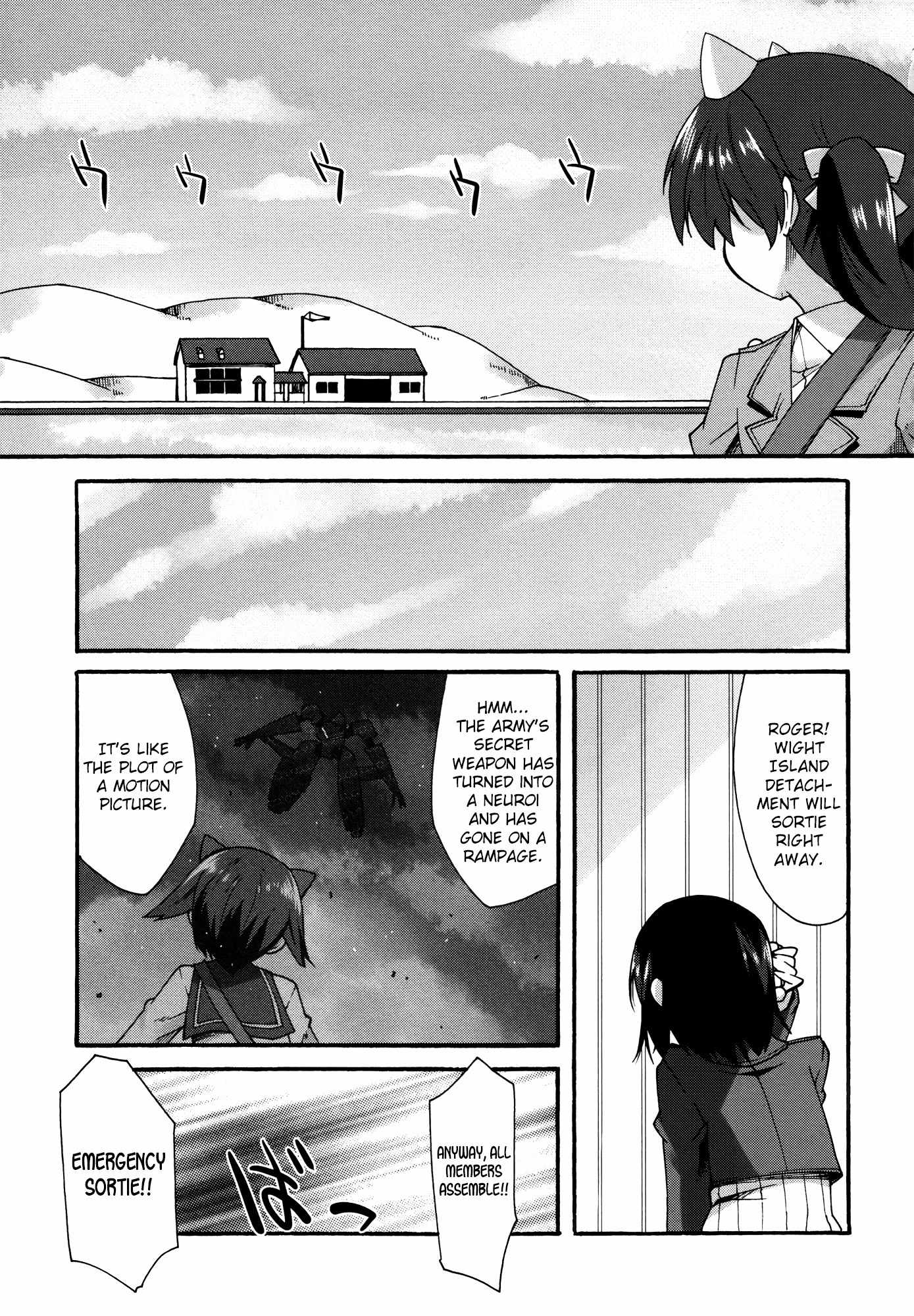 Strike Witches: Katayoku no Majotachi Chapter 13 page 7 - Chapter 13: Sorrowful Witch