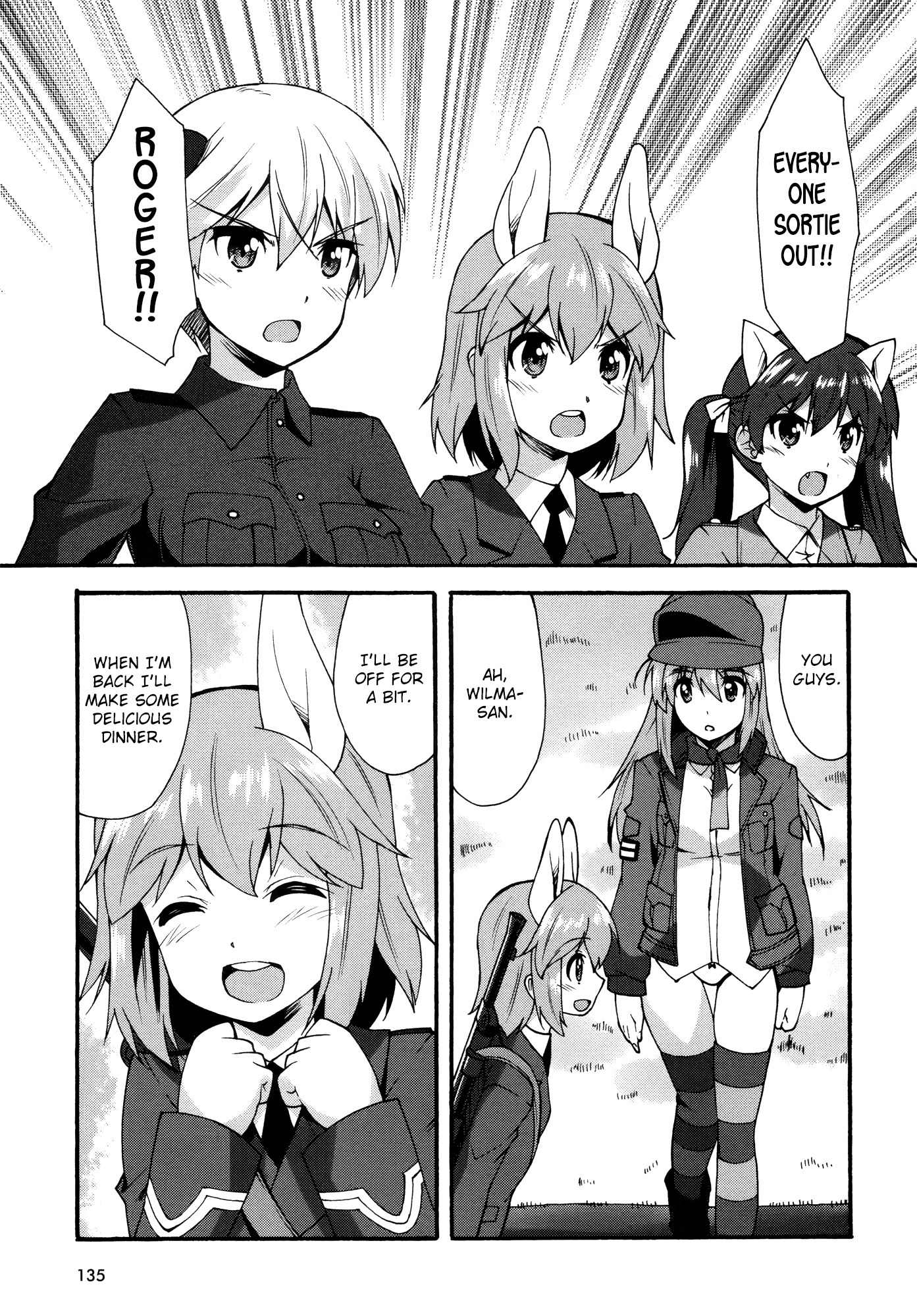Strike Witches: Katayoku no Majotachi Chapter 13 page 9 - Chapter 13: Sorrowful Witch