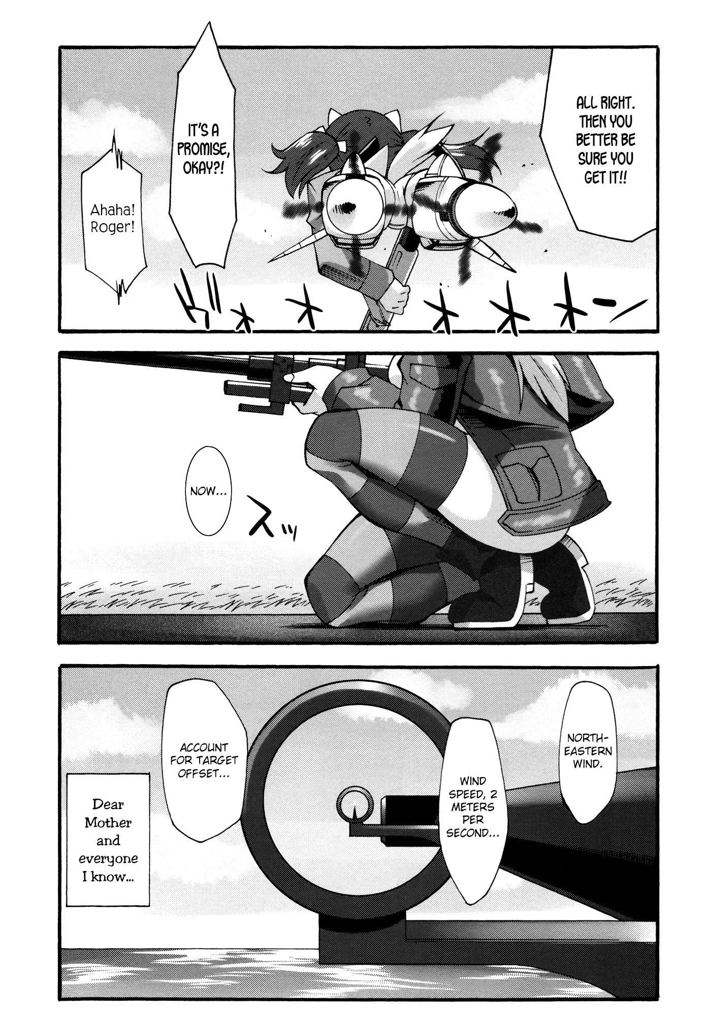 Strike Witches: Katayoku no Majotachi Chapter 14 page 12 - Chapter 14: My Wings