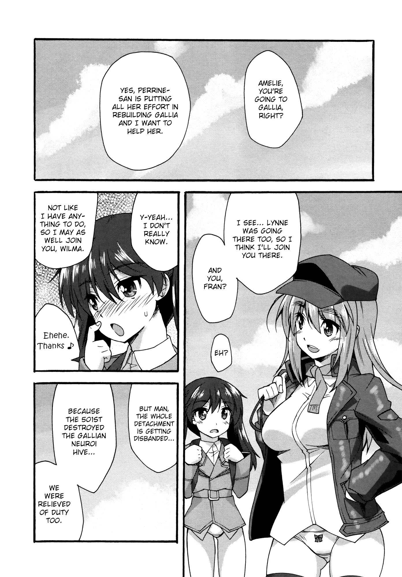 Strike Witches: Katayoku no Majotachi Chapter 14 page 20 - Chapter 14: My Wings