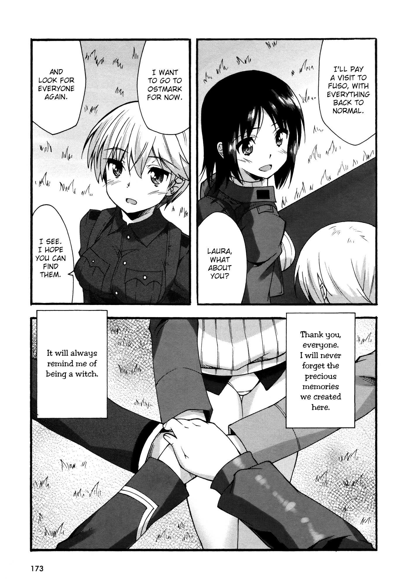 Strike Witches: Katayoku no Majotachi Chapter 14 page 21 - Chapter 14: My Wings
