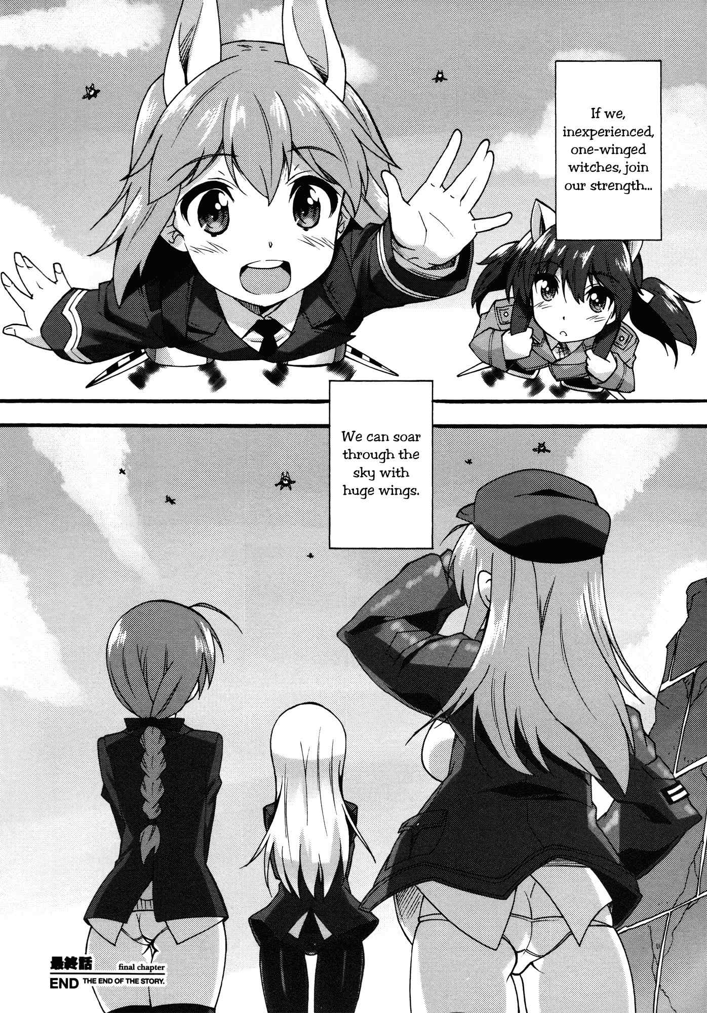 Strike Witches: Katayoku no Majotachi Chapter 14 page 22 - Chapter 14: My Wings