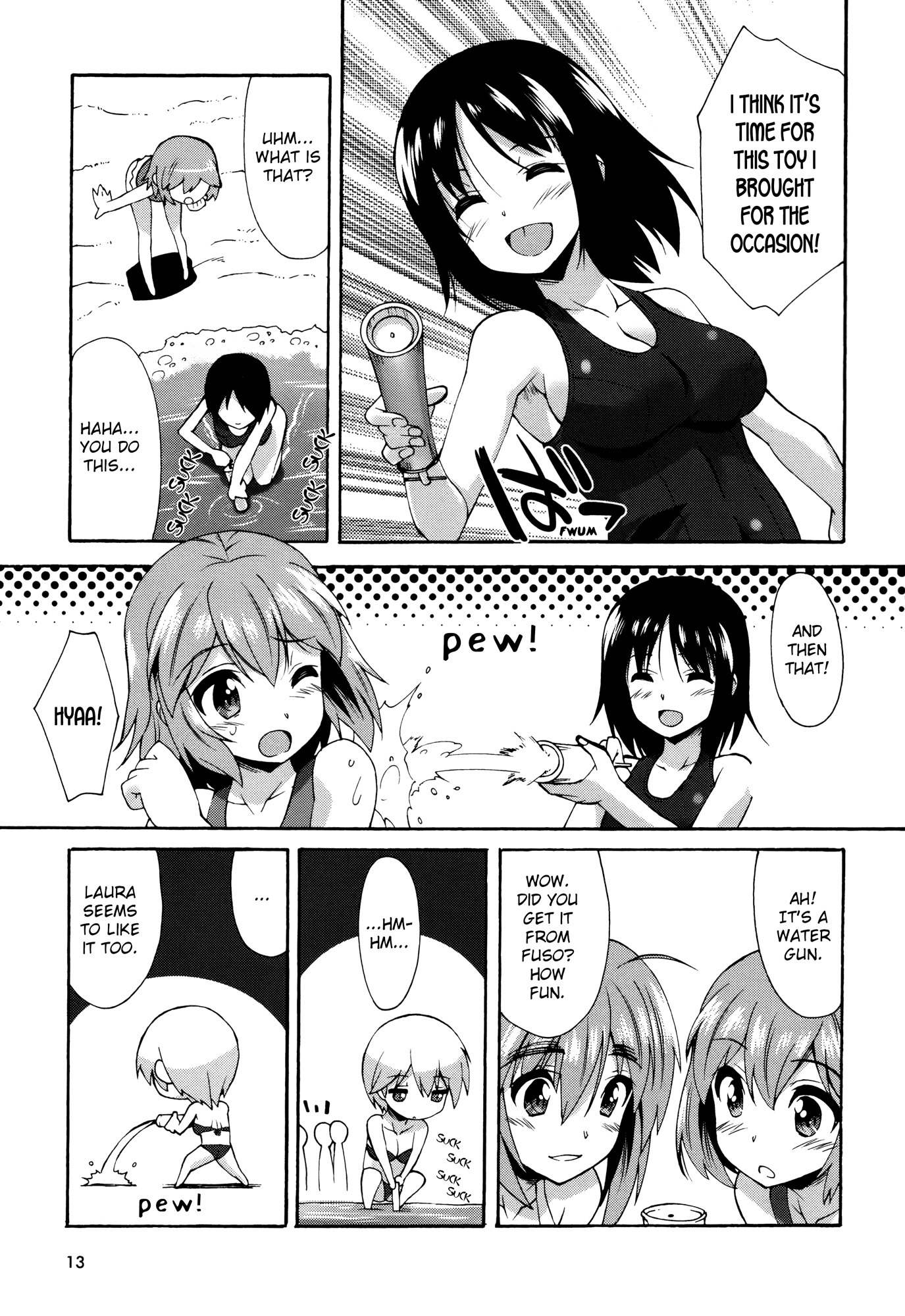 Strike Witches: Katayoku no Majotachi Chapter 8 page 13 - Chapter 8: Brief Intermission