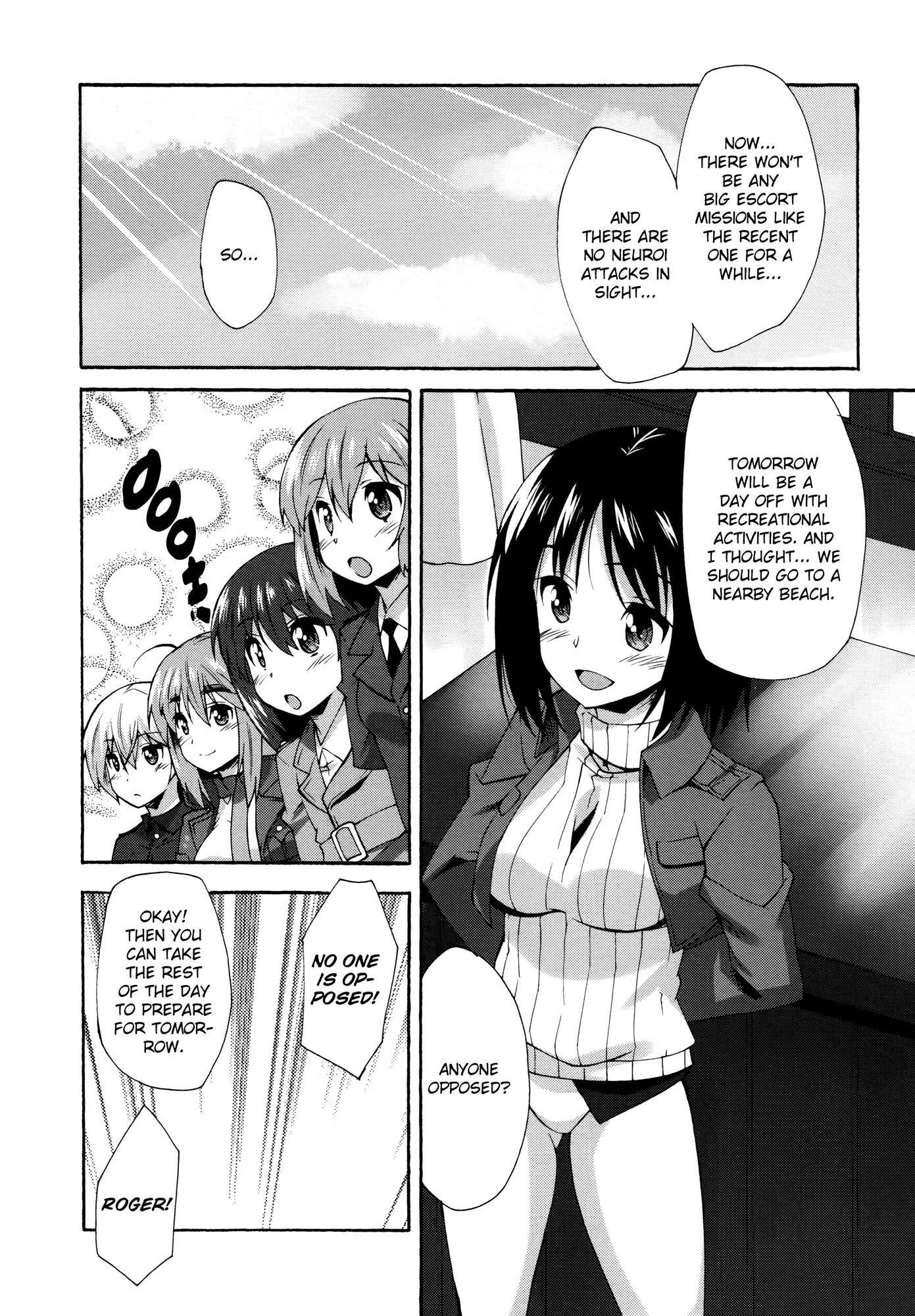 Strike Witches: Katayoku no Majotachi Chapter 8 page 6 - Chapter 8: Brief Intermission