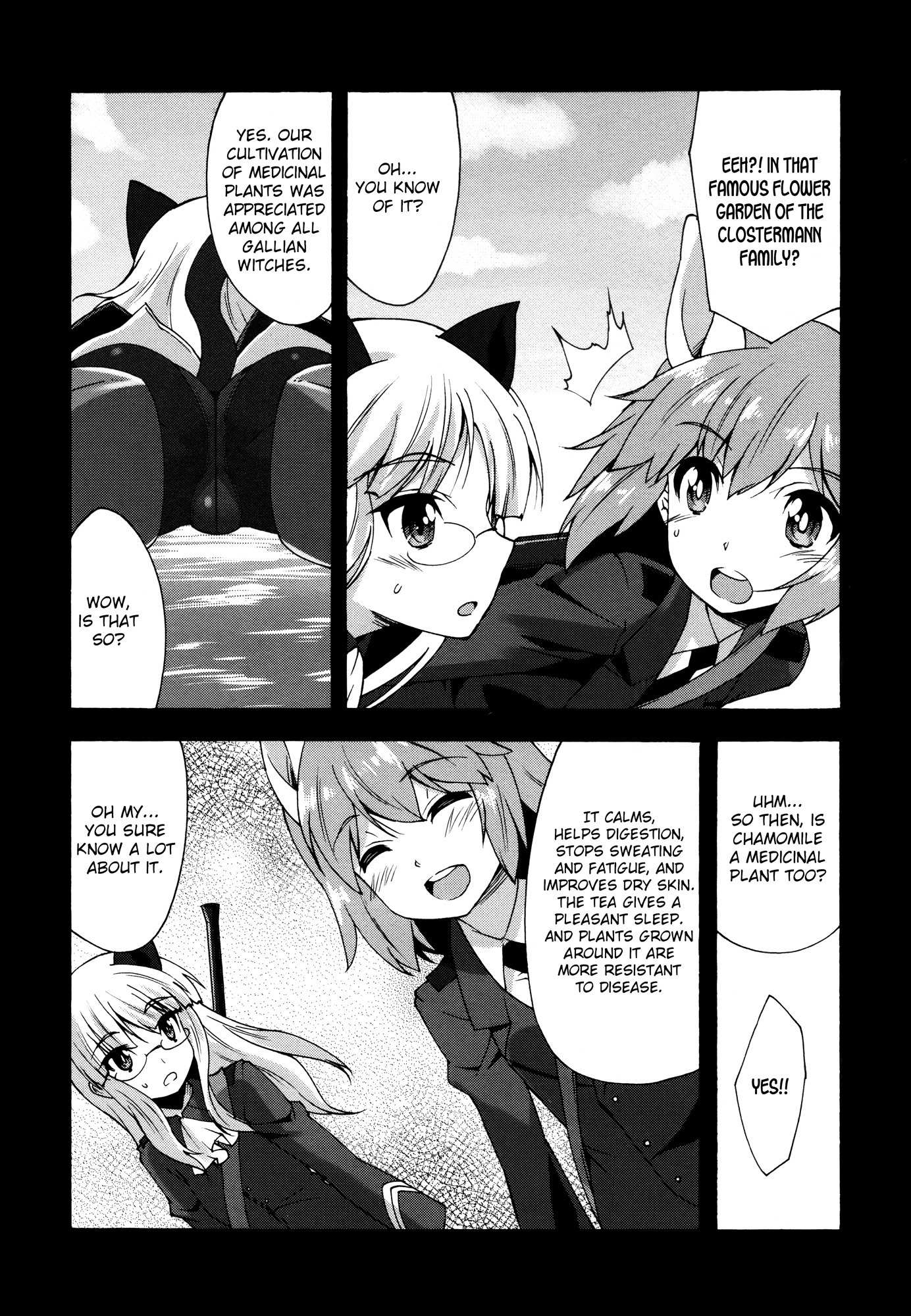 Strike Witches: Katayoku no Majotachi Chapter 9 page 11 - Chapter 9: Chamomile Memories