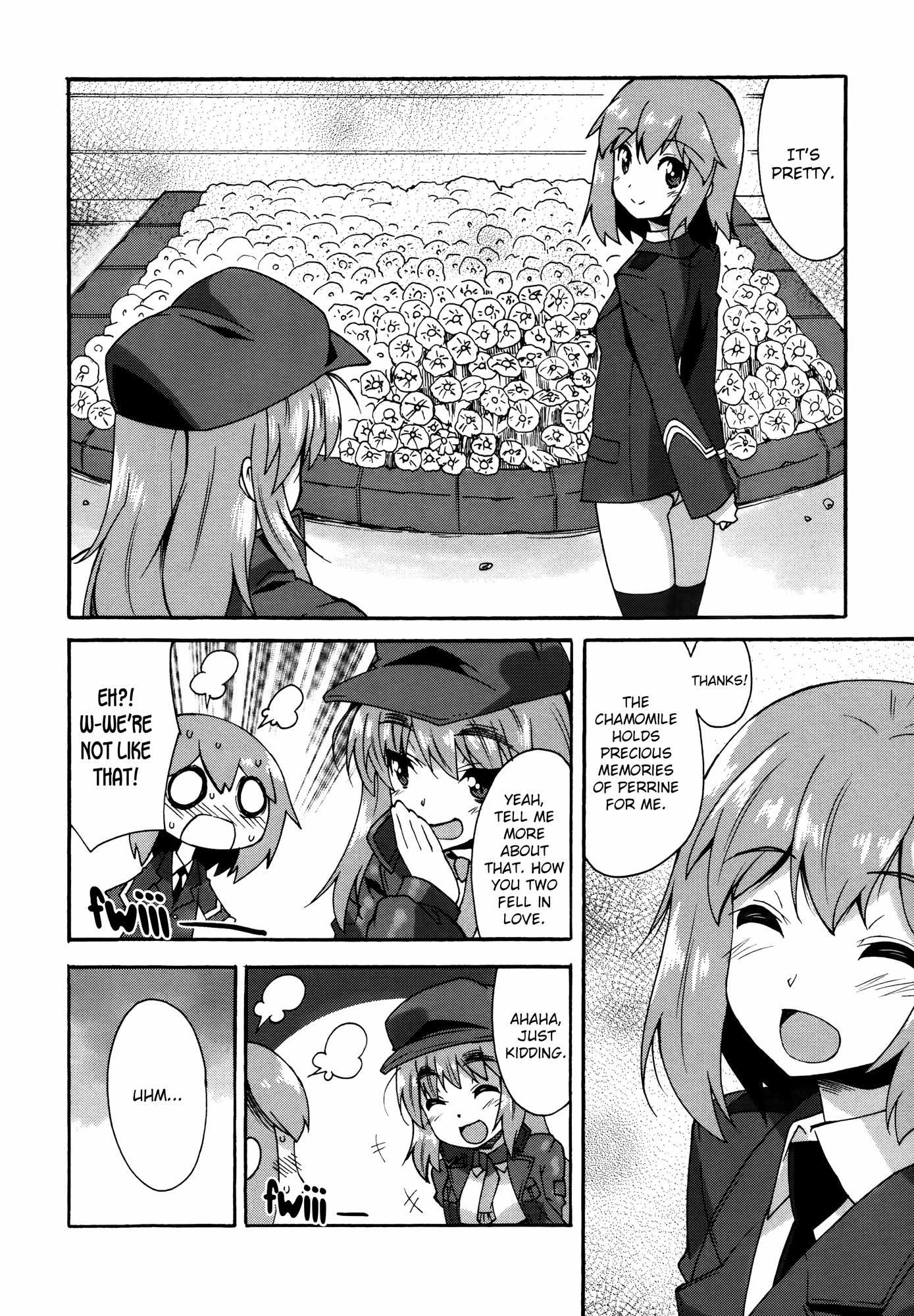 Strike Witches: Katayoku no Majotachi Chapter 9 page 2 - Chapter 9: Chamomile Memories