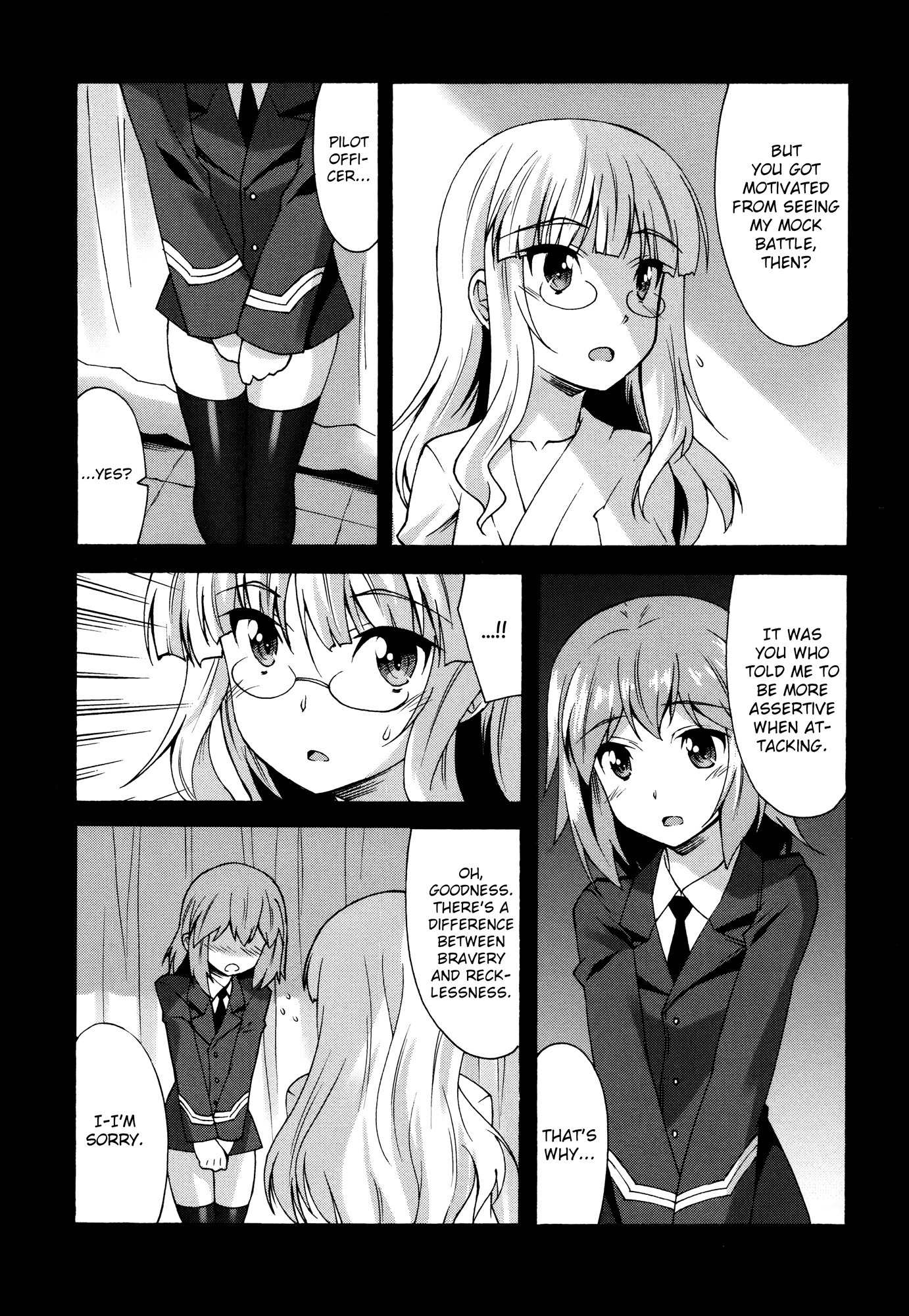Strike Witches: Katayoku no Majotachi Chapter 9 page 20 - Chapter 9: Chamomile Memories