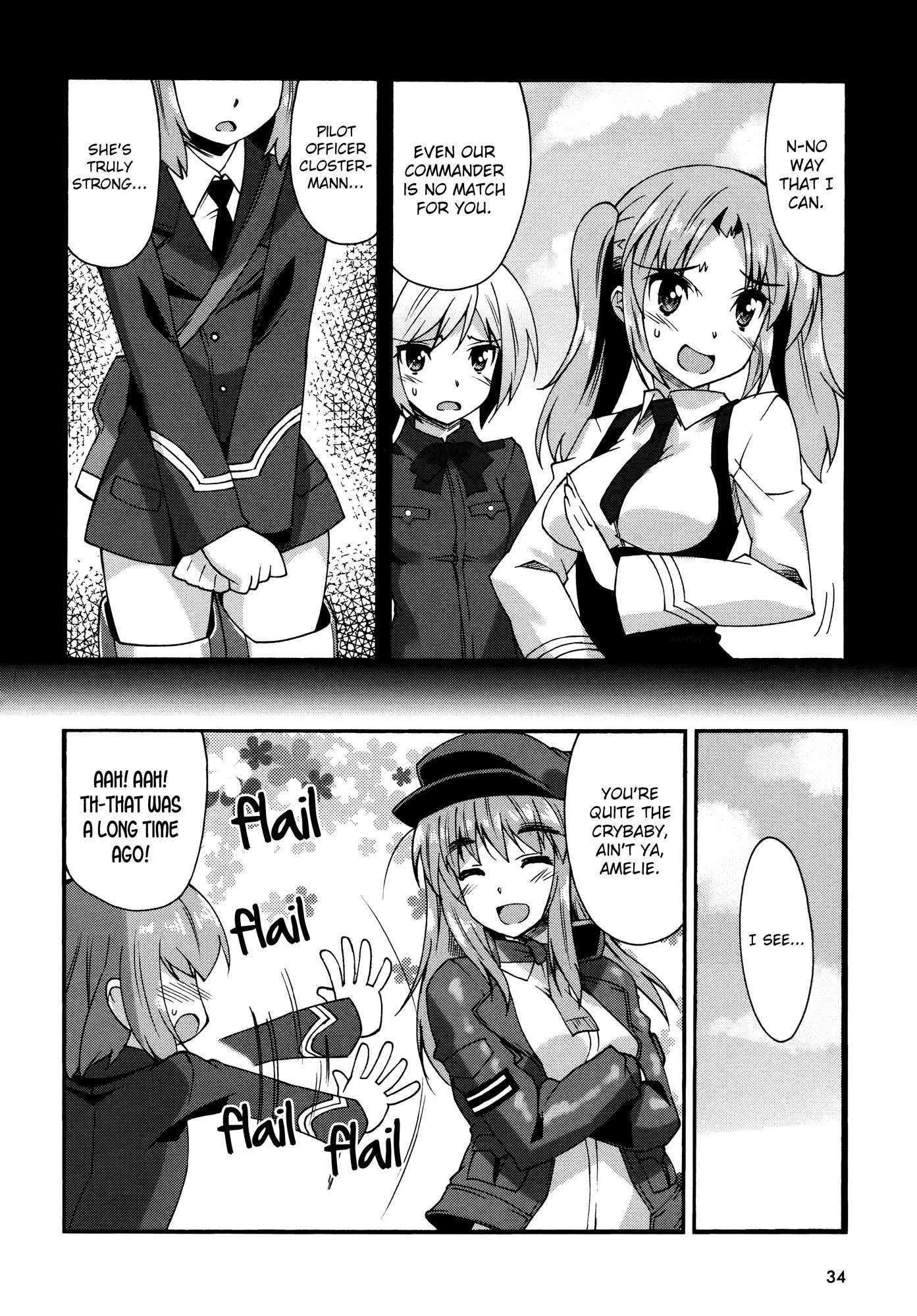 Strike Witches: Katayoku no Majotachi Chapter 9 page 8 - Chapter 9: Chamomile Memories
